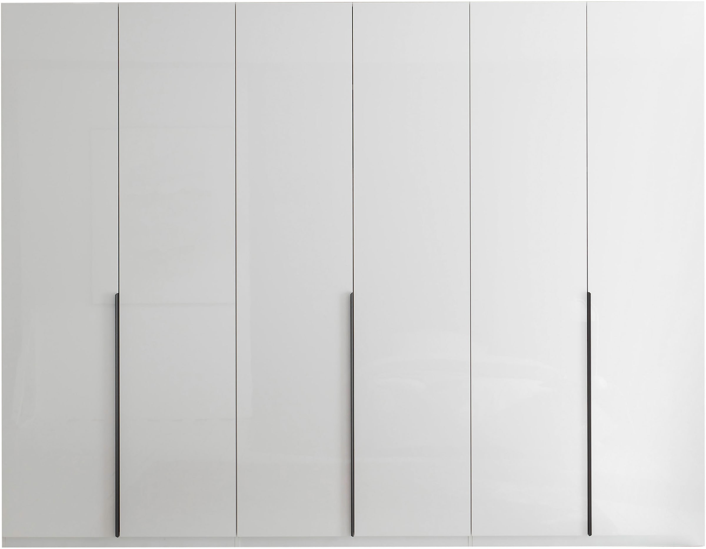 Image of Schlafkontor Drehtürenschrank "Camoleo Kleiderschrank, 300cm Schrank in Hochglanz Soft-Close-Funktion" Spiegel auf der Innenseite der Tür