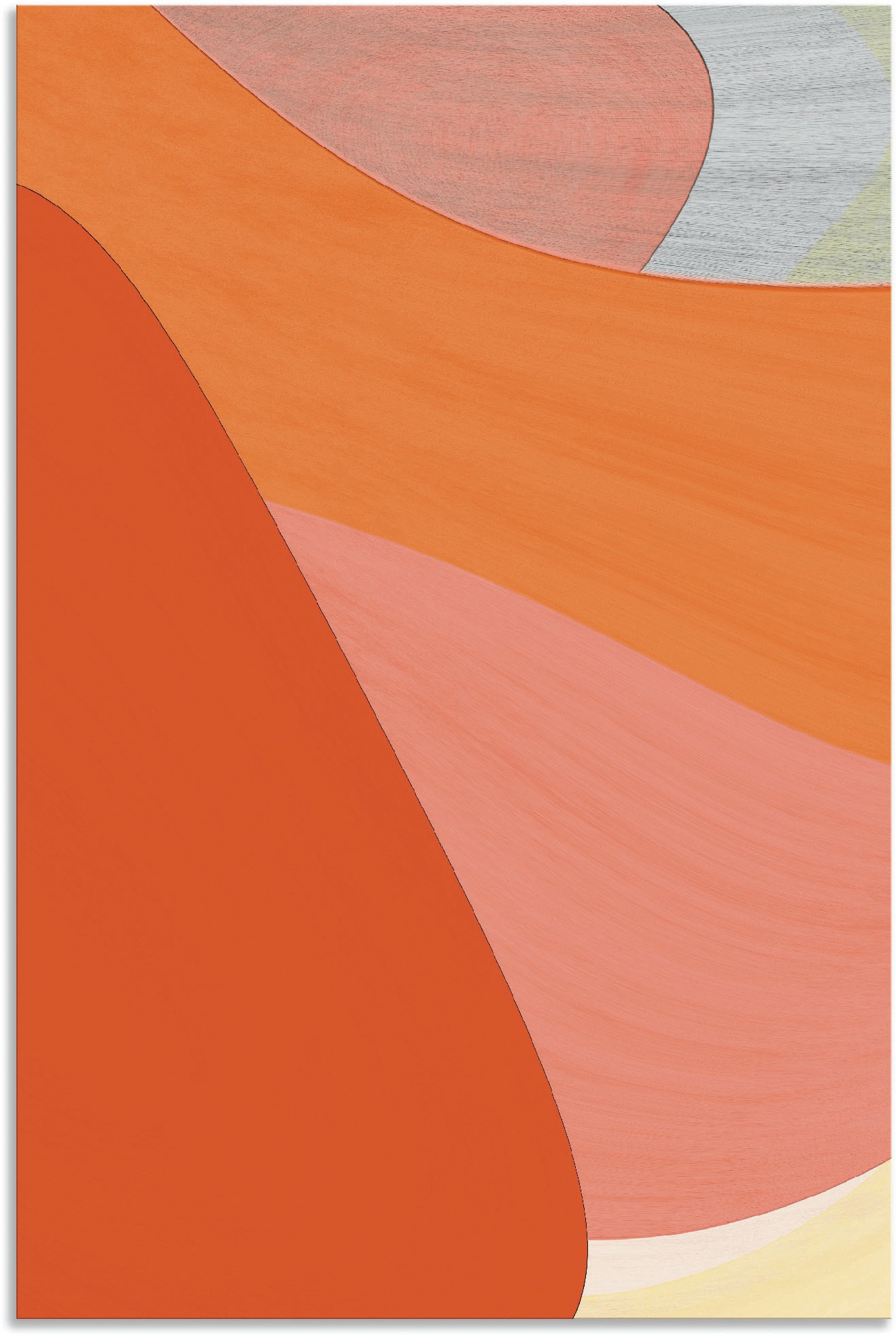 Image of Artland Wandbild »Lebensfreude«, Gegenstandslos, (1 St.), in vielen Grössen & Produktarten - Alubild / Outdoorbild für den Aussenbereich, Leinwandbild, Poster, Wandaufkleber / Wandtattoo auch für Badezimmer geeignet bei Ackermann Versand Schweiz