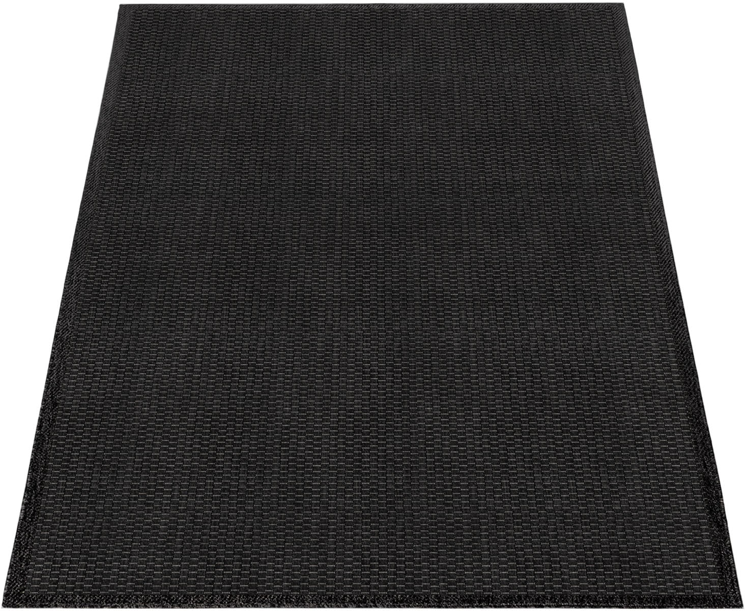 Paco Home Teppich »Timber 125«, rechteckig, 4 mm Höhe, Flachgewebe, Sisal Optik, auch als Läufer, In- und Outdoor geeignet