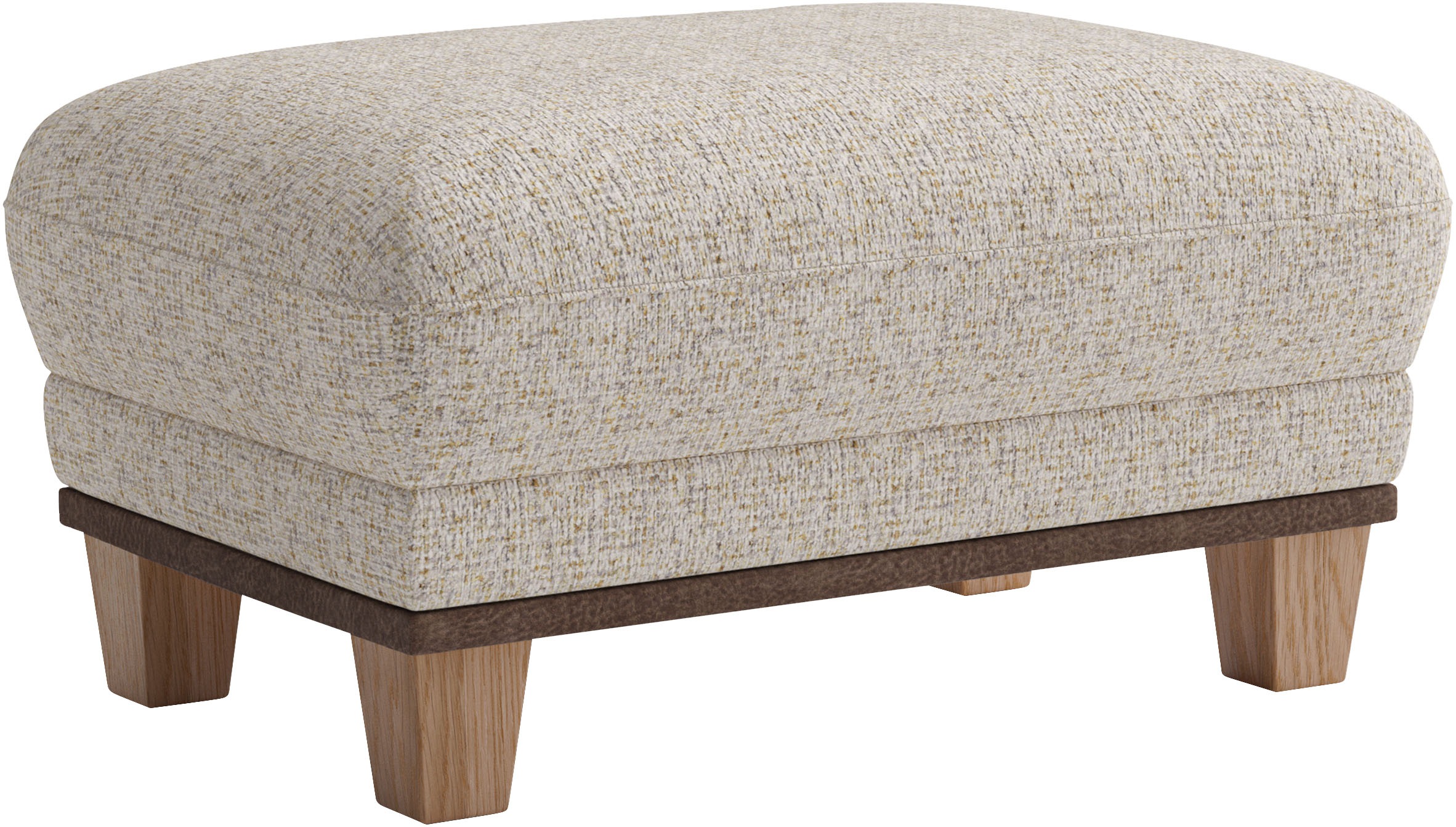 sit&more Polsterhocker »Concept« mit Buchefuss in drei Farben zur Auswahl
