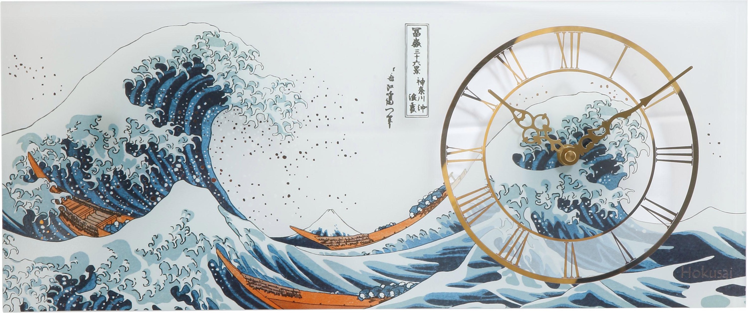 Image of Goebel Wanduhr »Hokusai, Die Welle, 67000301« bei Ackermann Versand Schweiz