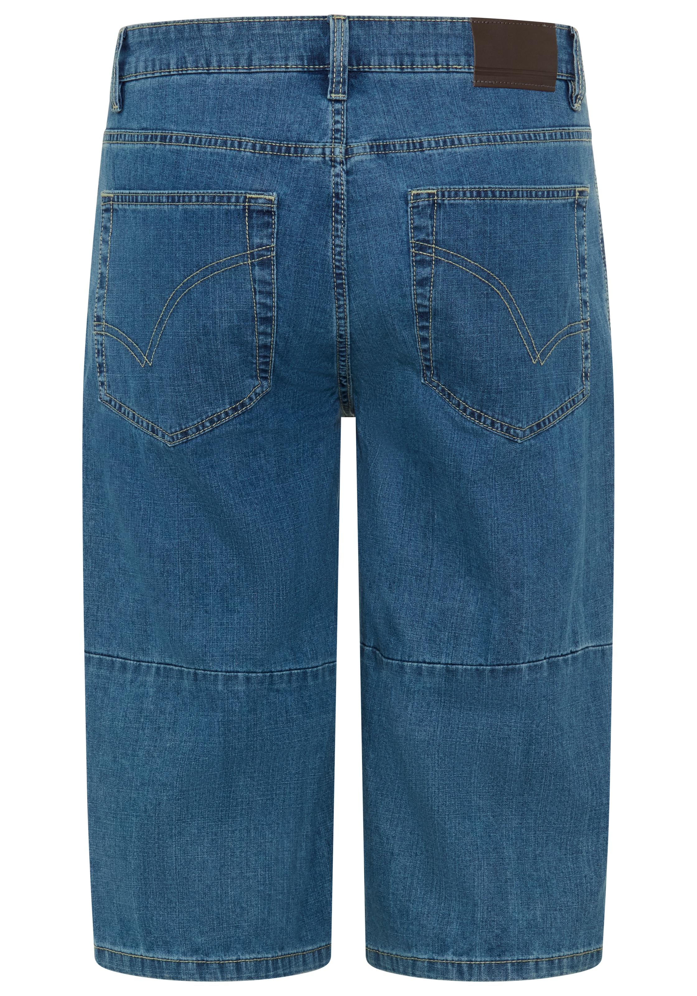 Arizona Bermuda en jean Regular Fit, gerade geschnittenes Bein, niedrige Leibhöhe