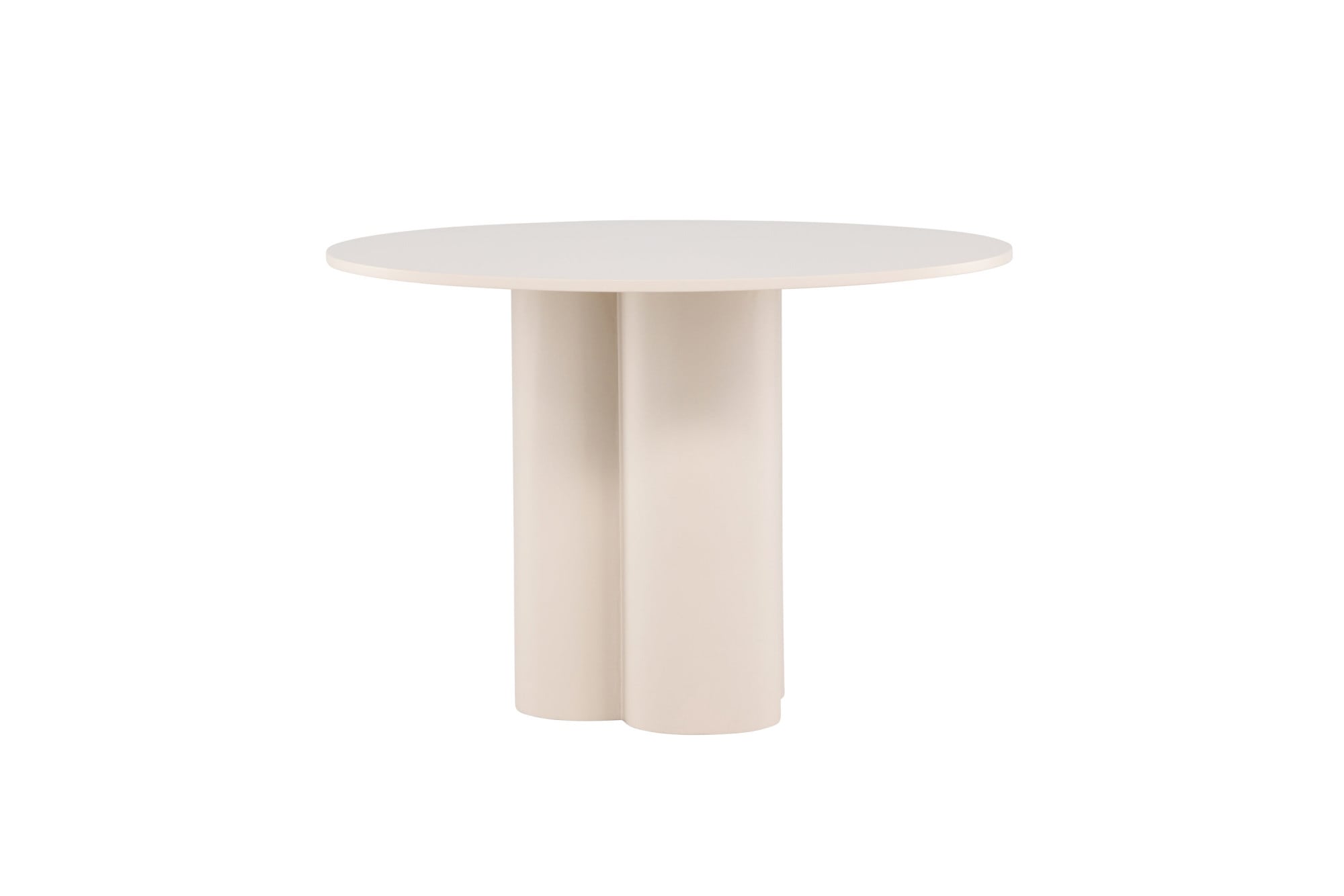 Venture Home Esstisch »Olivia, runder Esstisch, einladend, Ø 110 cm« Esszimmertisch, MDF, rund, einheitlich, gesellig, einladend
