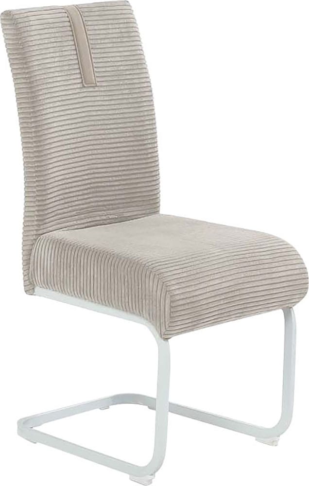 Jockenhöfer Gruppe Chaise cantilever »Kenny« (Ensemble) 2 cuisavec ressorts ensachés, tissu d’ameublement en velours côtelé