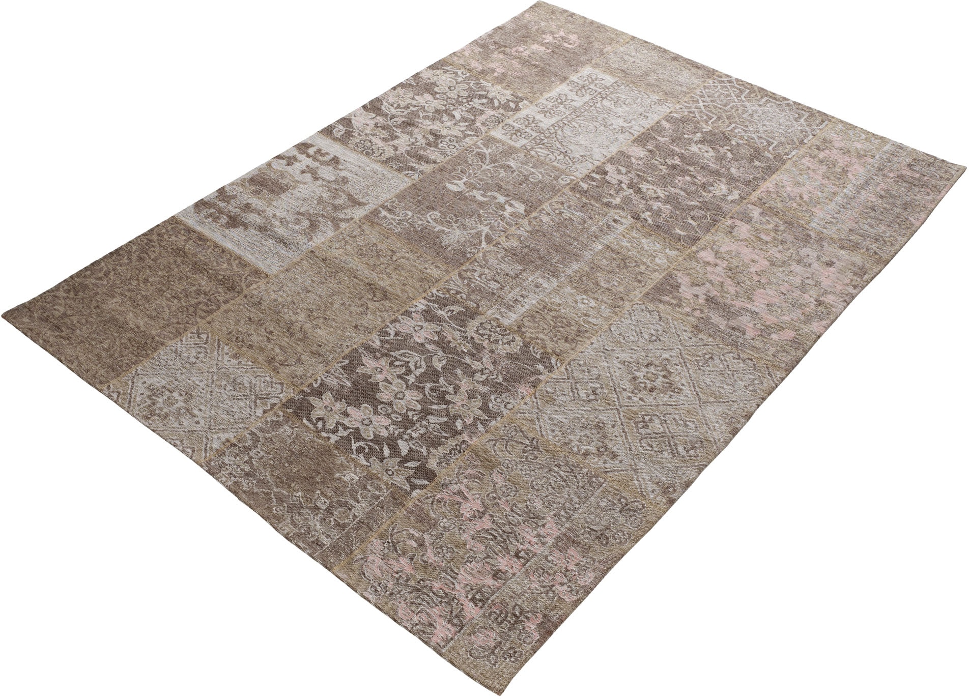 OCI DIE TEPPICHMARKE Teppich »Alanis Allover«, rechteckig, 5 mm Höhe, Flachgewebe, Wohnzimmer