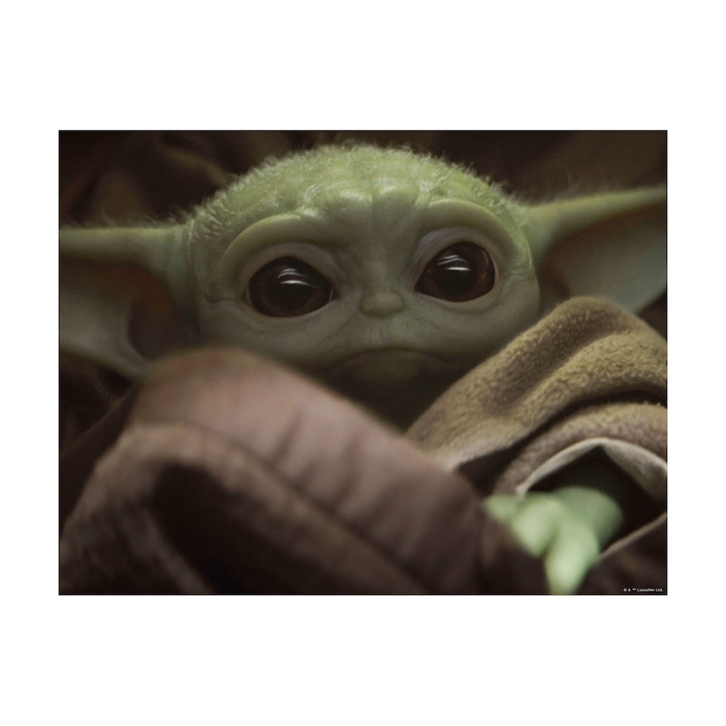 Komar Wandbild »Mandalorian The Child Cute Face«, Disney-Star Wars, (1 St.)