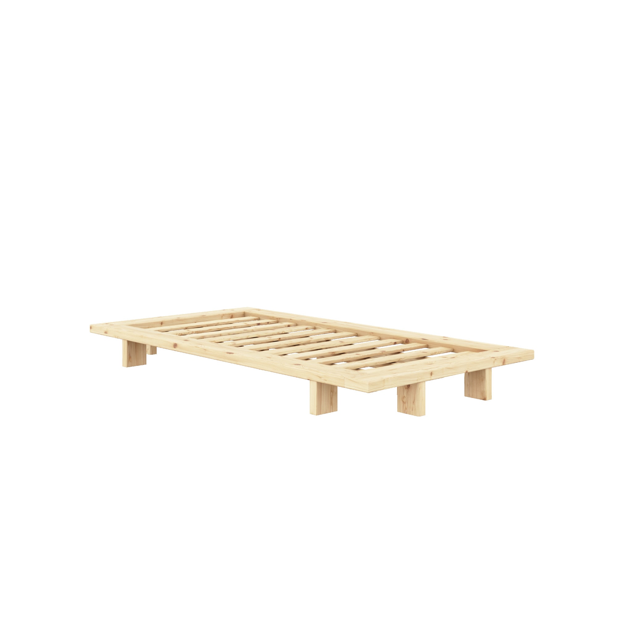 Karup Design Bettgestell »Bettgestell JAPAN BED Futonbett aus FSC®-zertifiziertem Massivholz« Mit Lattenrost,  zeitlos, bequem & in mehreren Farben und Grössen erhältlich.