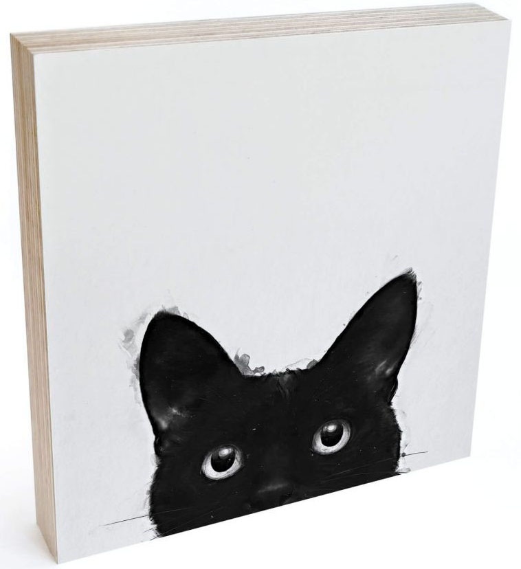 Image of Wall-Art Holzbild »Tischdeko Are you awake yet«, (1 St.) bei Ackermann Versand Schweiz