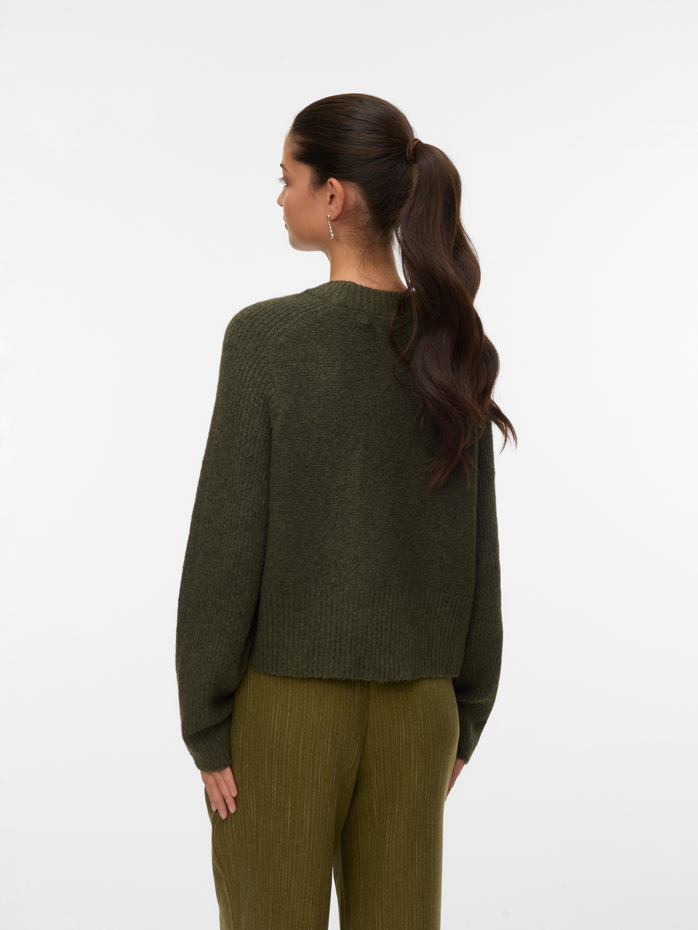 Vero Moda Strickpullover »VMBANG LS O-NECK PULLOVER BOO«