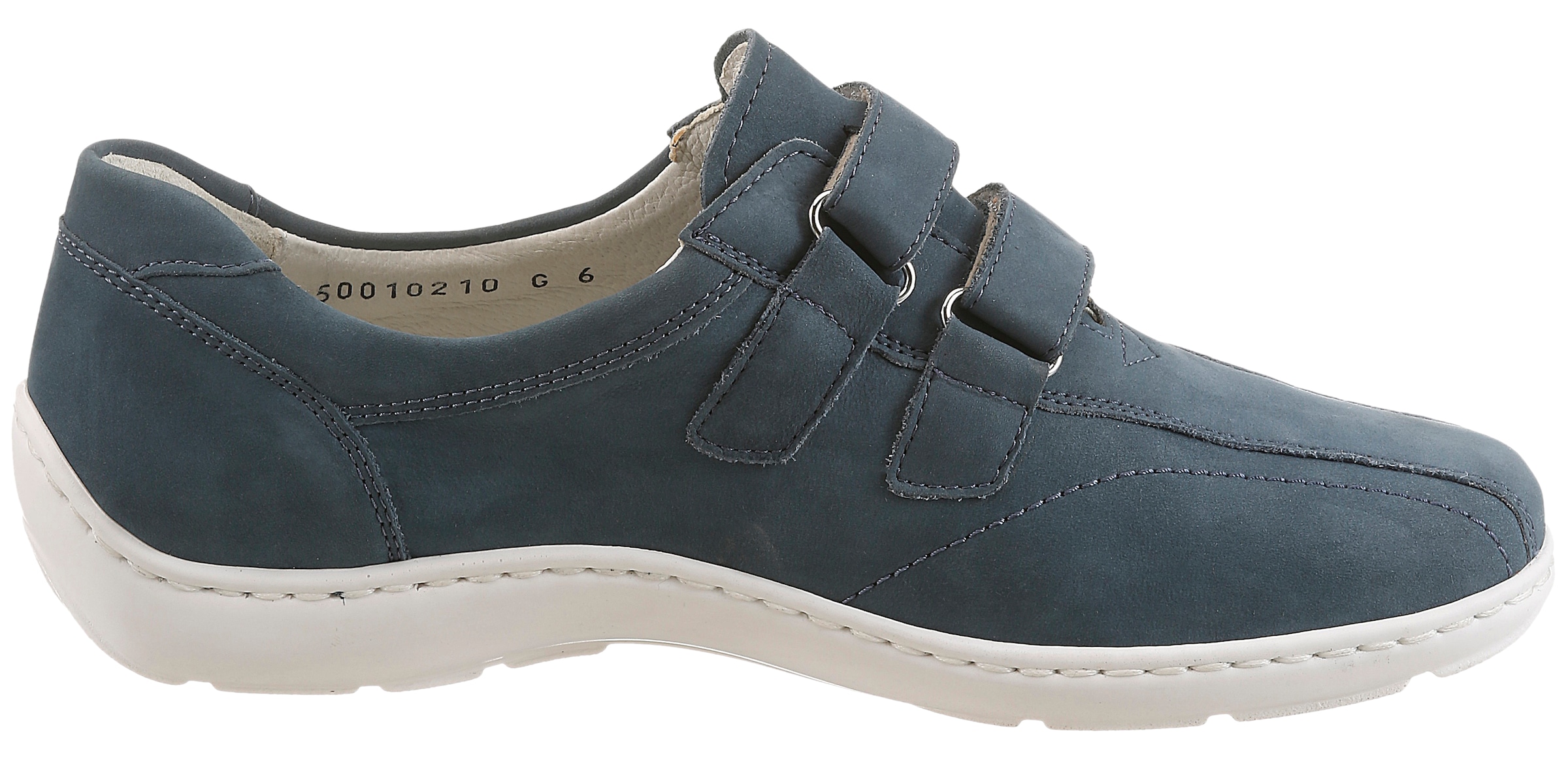 Waldläufer Klettschuh »HENNI«  Komfortschuh, Freizeitschuh, Halbschuh mit Nieten und H-Weite