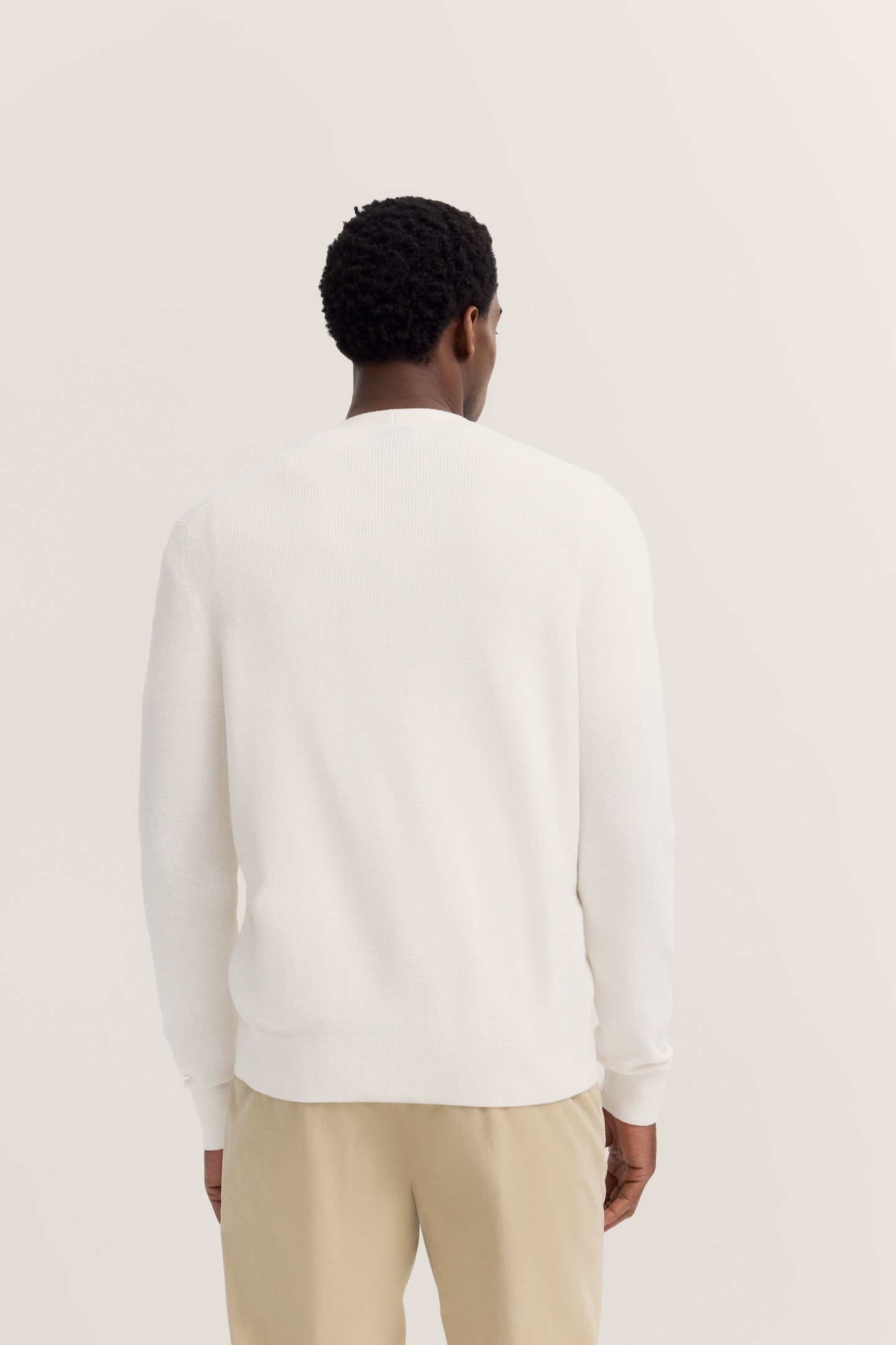 bugatti Cardigan »Regular Fit« mit V-Ausschnitt und Ripp-Struktur