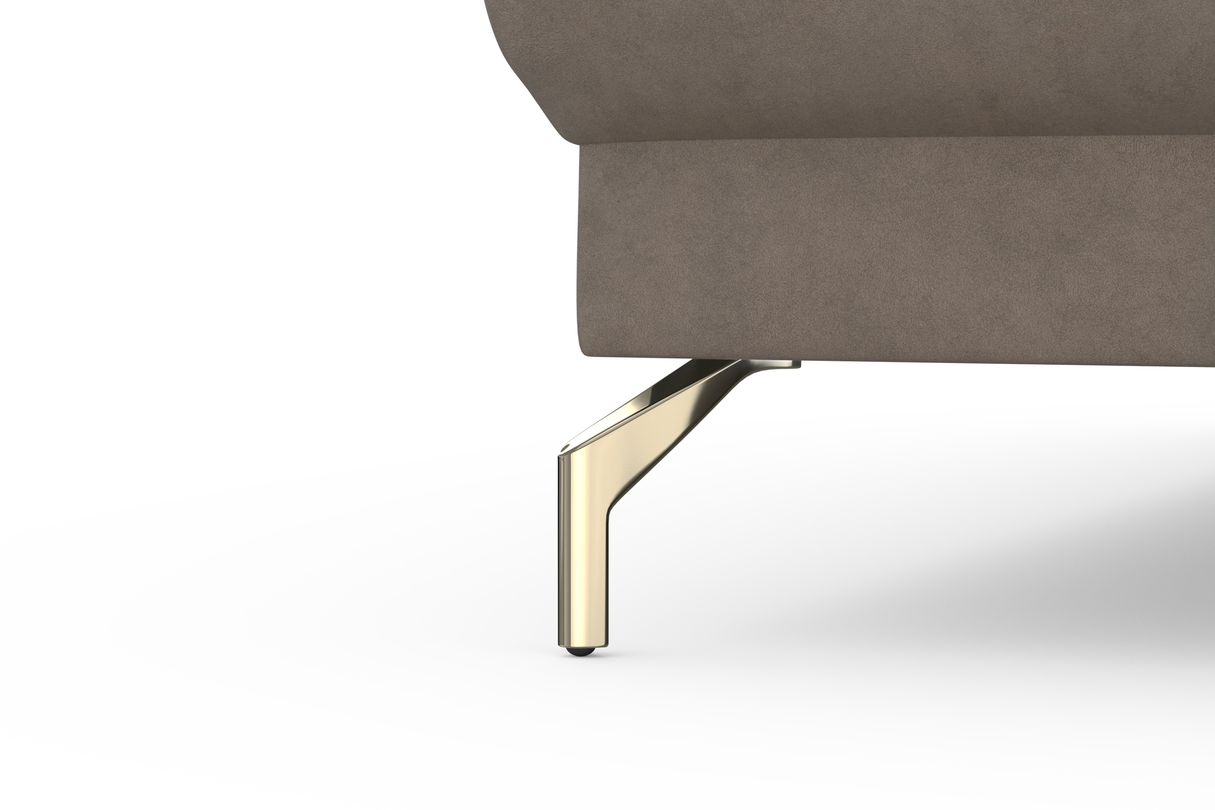 sit&more Wohnlandschaft »Fashion U-Form«, wahlweise mit Kopfteilverstellung, Vorziehsitz, motorisch, Nickelfüsse