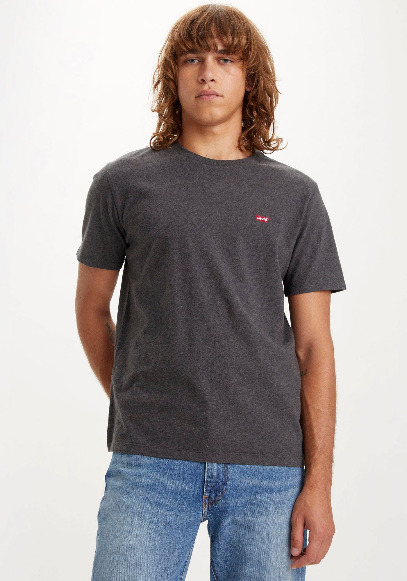 Image of Levis T-Shirt "ORIGINAL HM TEE" mit Logo Print