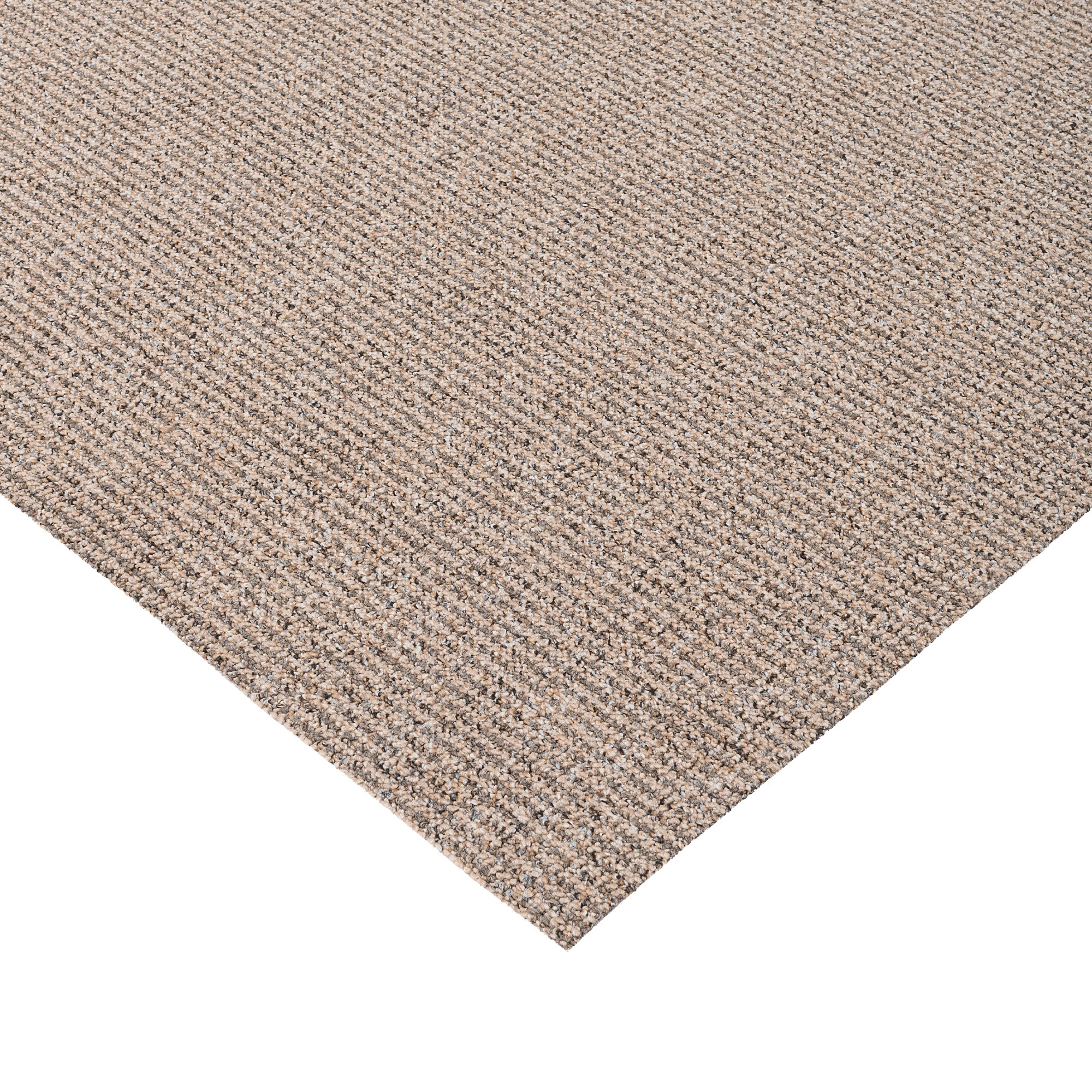 my home Teppichboden »Ruva, Schlinge«, rechteckig, 6 mm Höhe, strukturierte Oberfläche, Breite 400 cm, strapazierfähig, Wohnzimmer