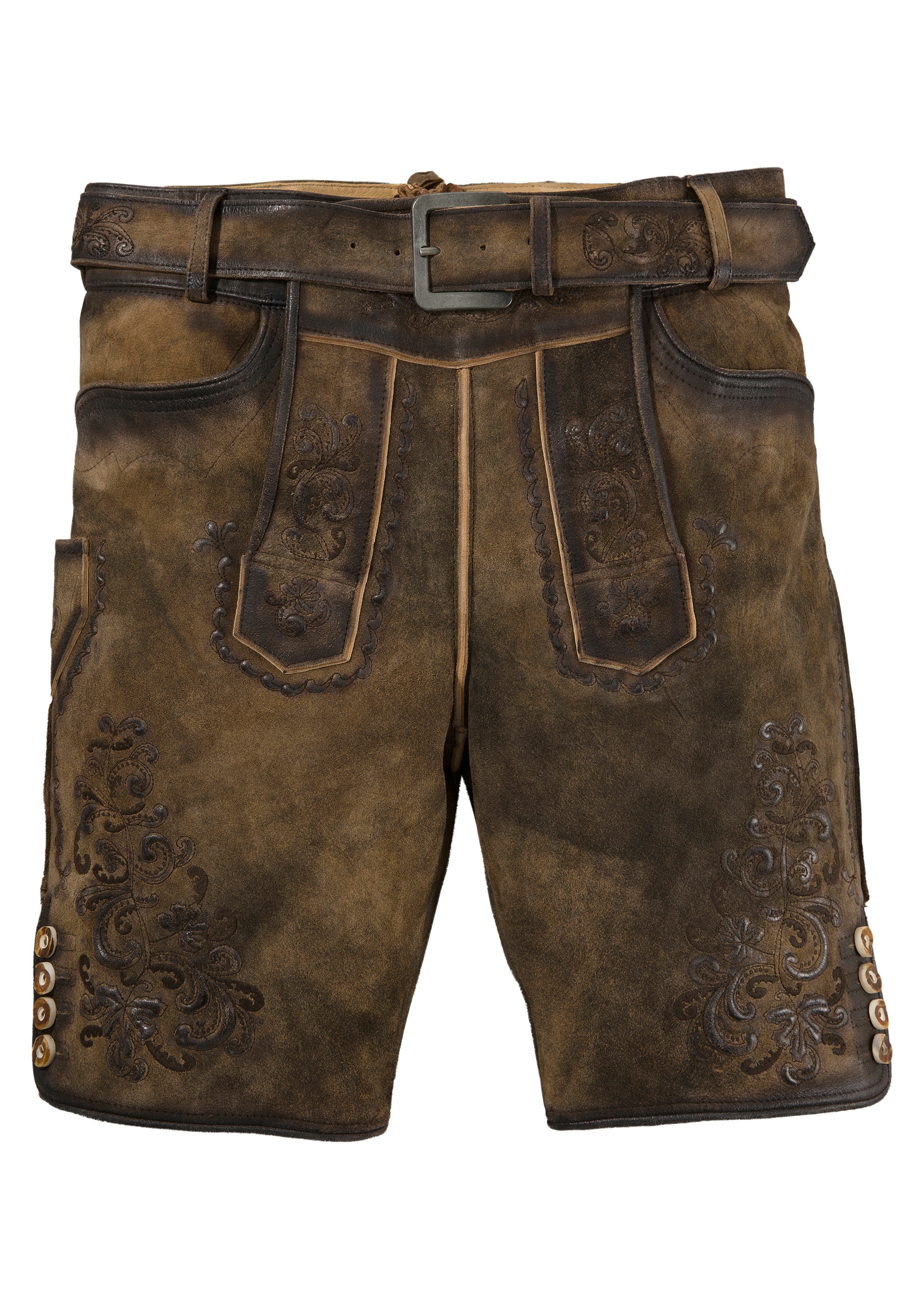 Image of MarJo Trachtenlederhose, (2 tlg., mit abnehmbarem Gürtel), Herren, mit Gürtel bei Ackermann Versand Schweiz