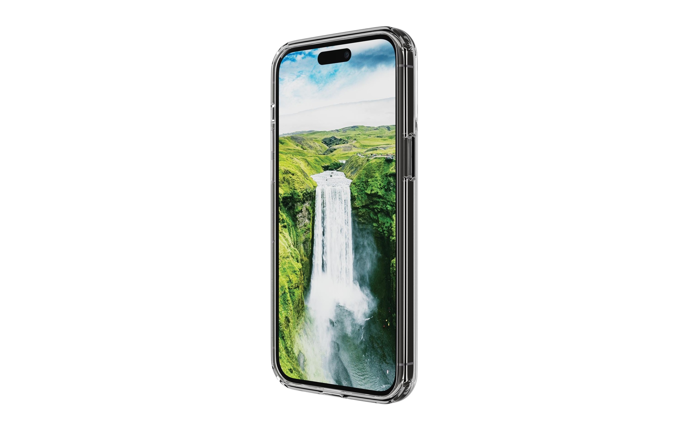 dbramante1928 Handyhülle »Iceland Ultra D3O iPhone 15 Pro Max Transparent«, Smartphones