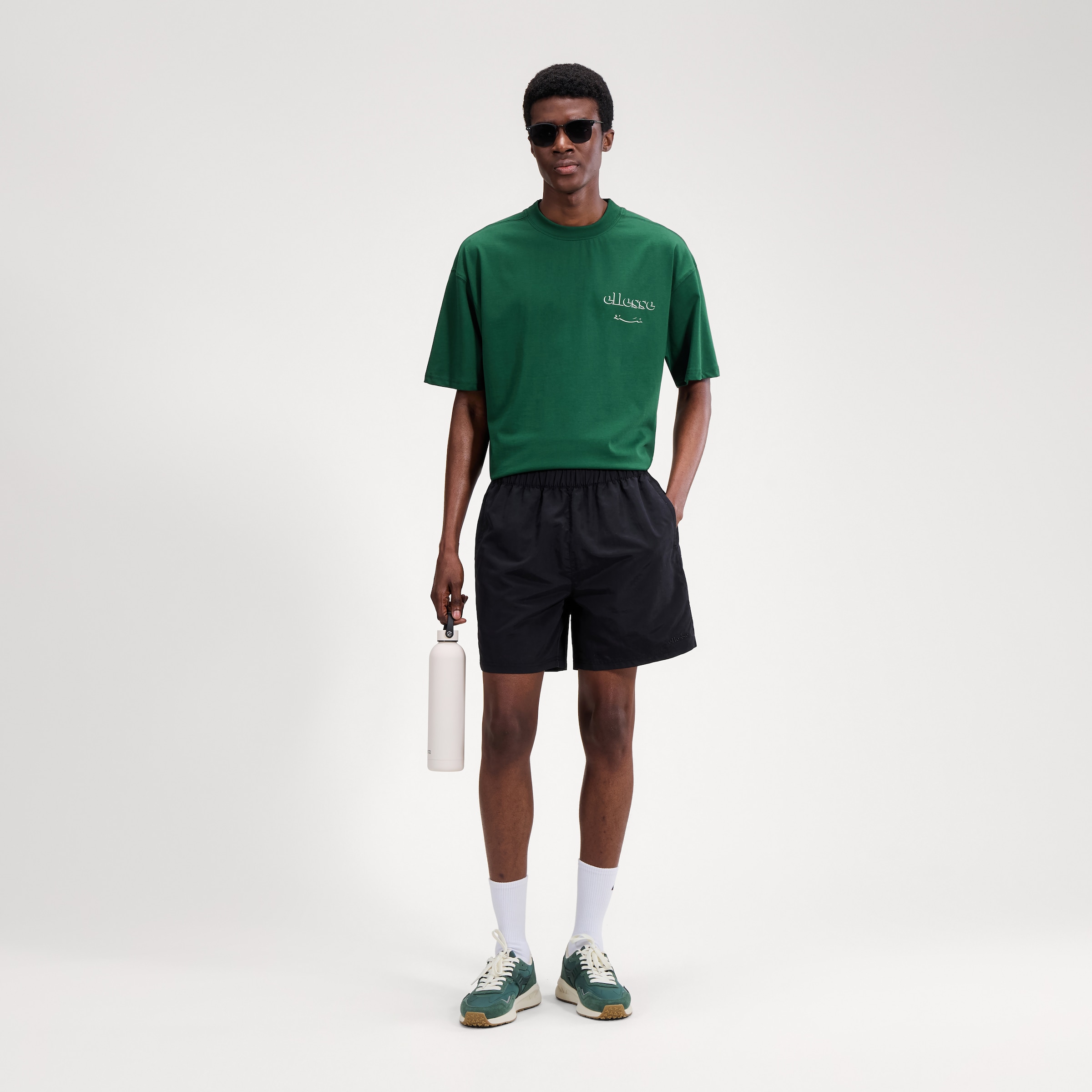 Ellesse Short de bain »ALENZA SWIM SHORT« style sportif, en polyamide, design léger, coupe confortable