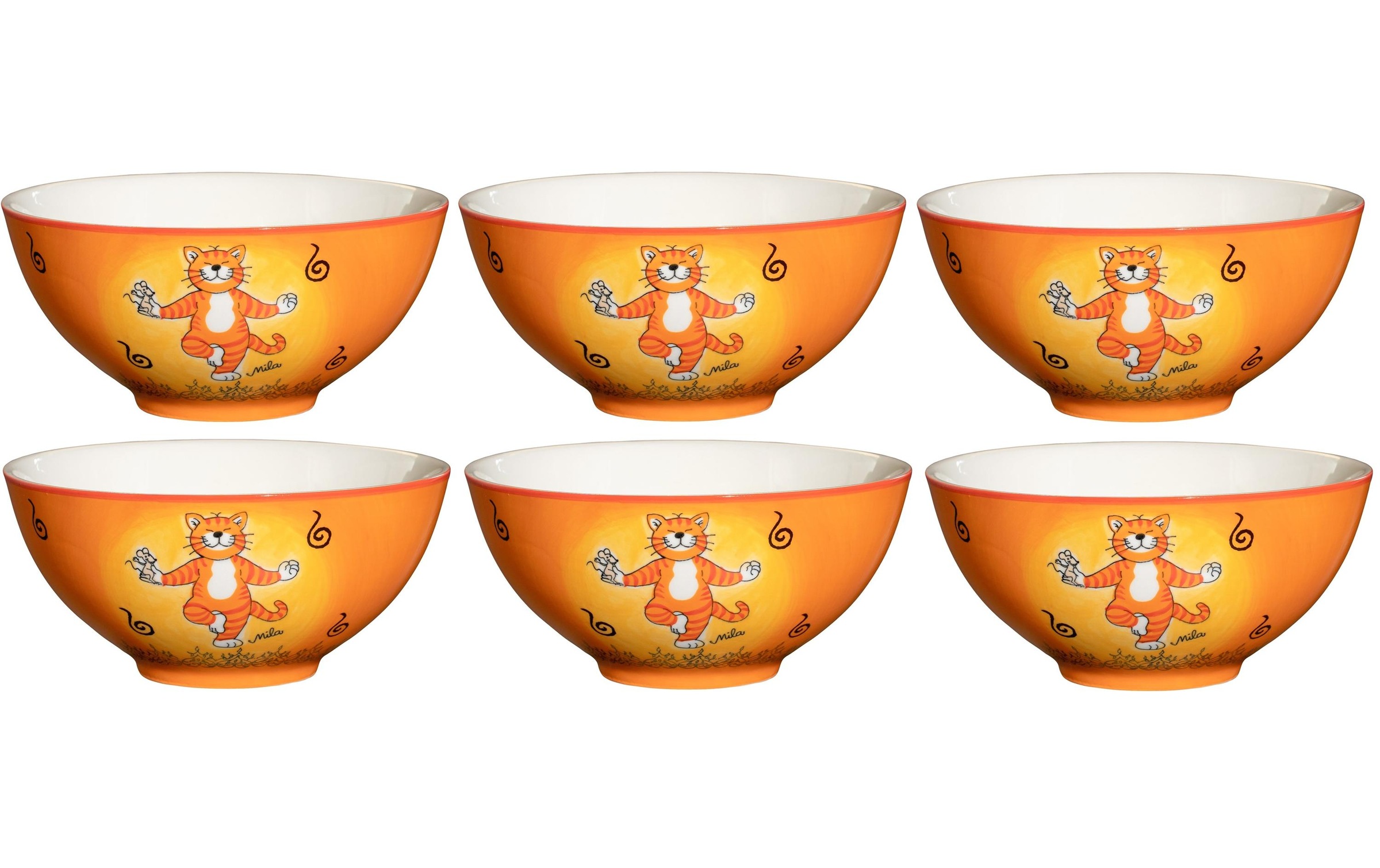 Image of Mila Schale »Oommh Morgengruss 16 cm«, 6 tlg., aus Keramik bei Ackermann Versand Schweiz