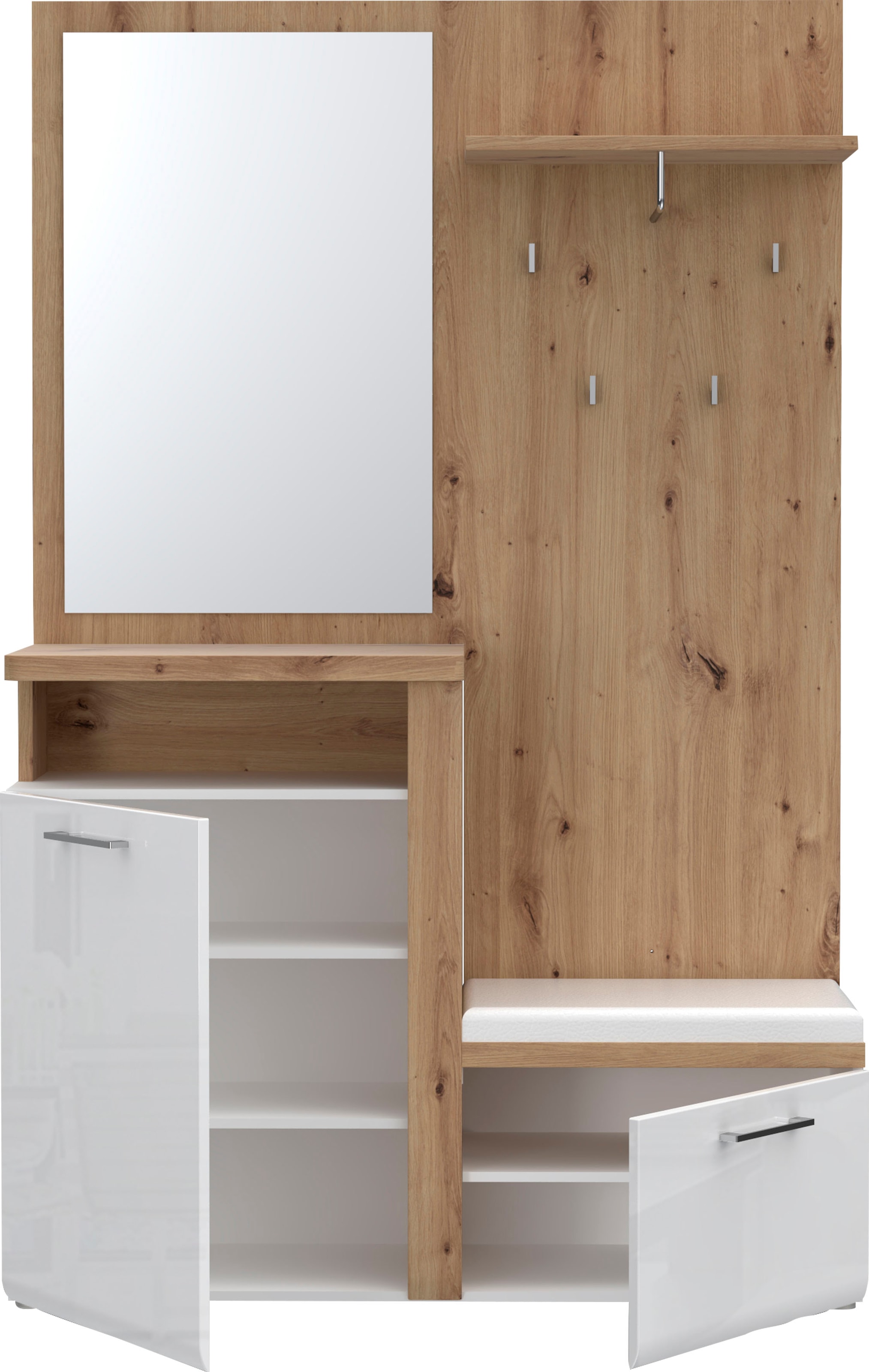 FORTE Kompaktgarderobe »Tuluza« Breite ca. 128,8 cm