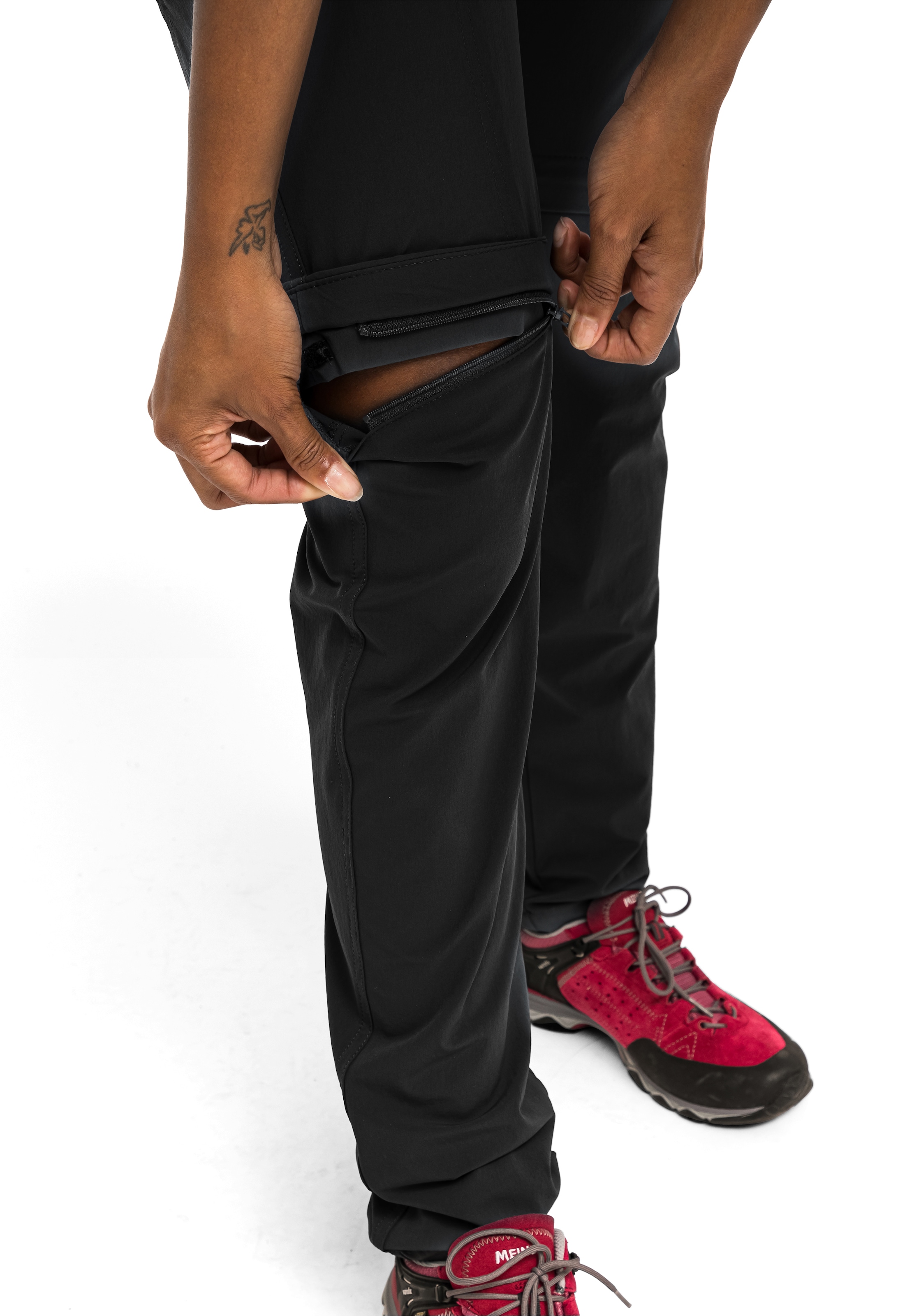 Maier Sports Funktionshose »Inara slim zip«, Damen Wanderhose, zipp-off Outdoor-Hose, 4 Taschen, Slim Fit