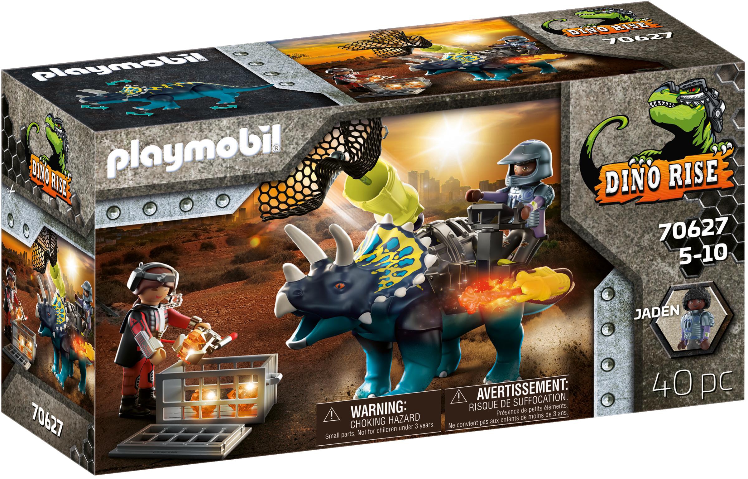 Image of Playmobil® Konstruktions-Spielset »Triceratops - Randale um die legendären Steine (70627), Dino Rise«, (40 St.), Made in Europe bei Ackermann Versand Schweiz