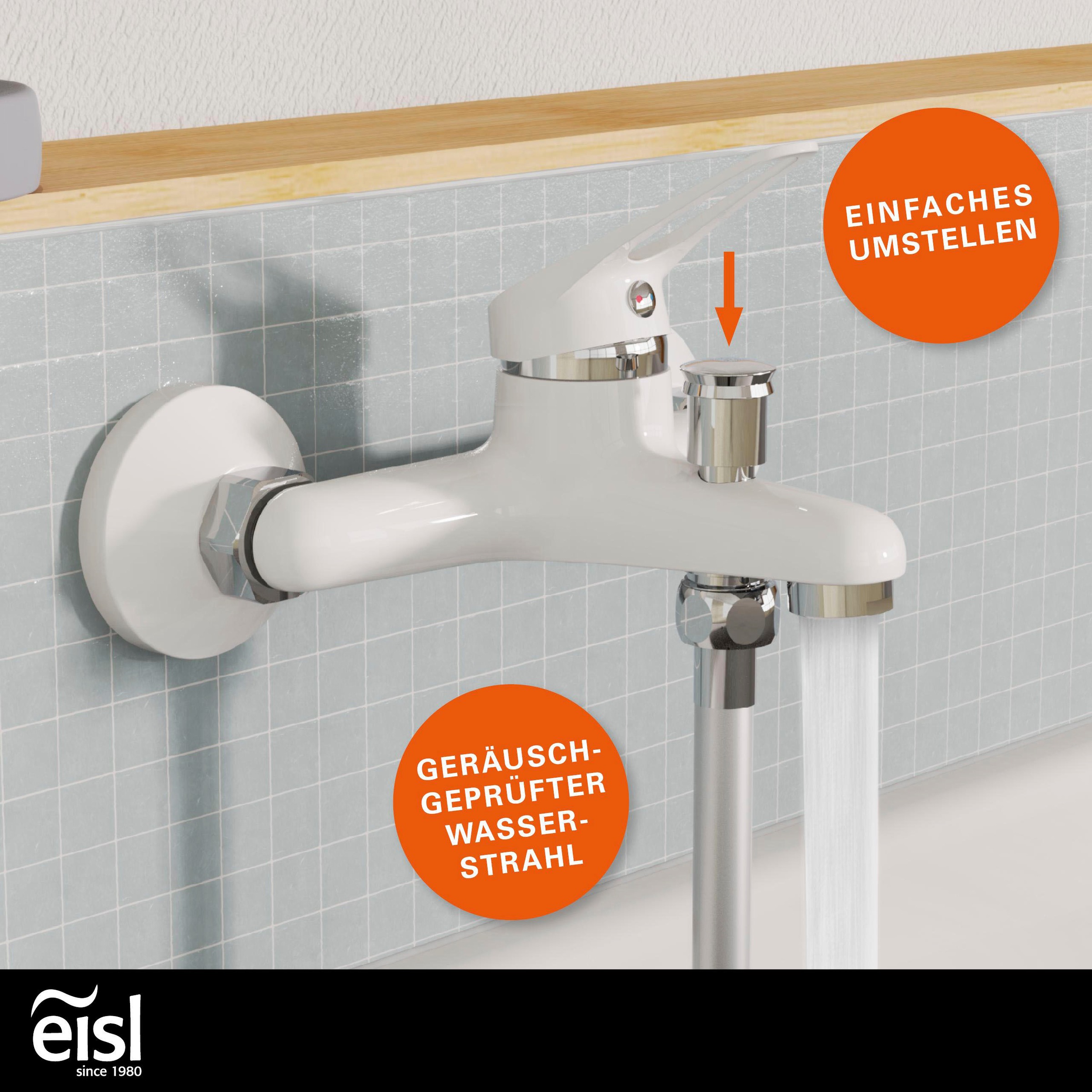 Eisl Robinetterie de salle de bain »3-teilige Serie SPEED« Ensemble,  silencieux, buse mixte de marque