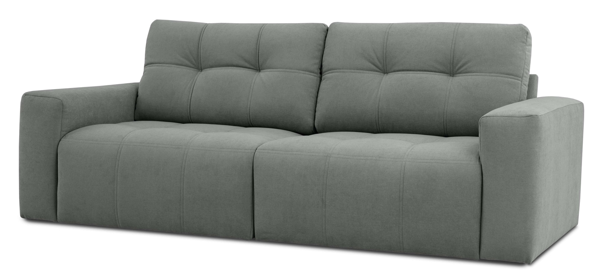 Home affaire 3-Sitzer »Turnon, Lounge-sofa, Breite 220 cm«, Chenille, mit Knopf- und Doppelsteppung, elegantes Aussehen