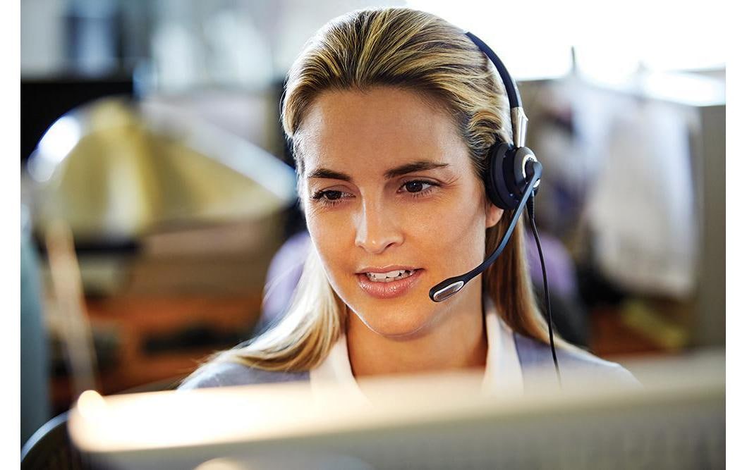 Jabra Headset »BIZ 2400 II Mono USB«, Noise-Cancelling