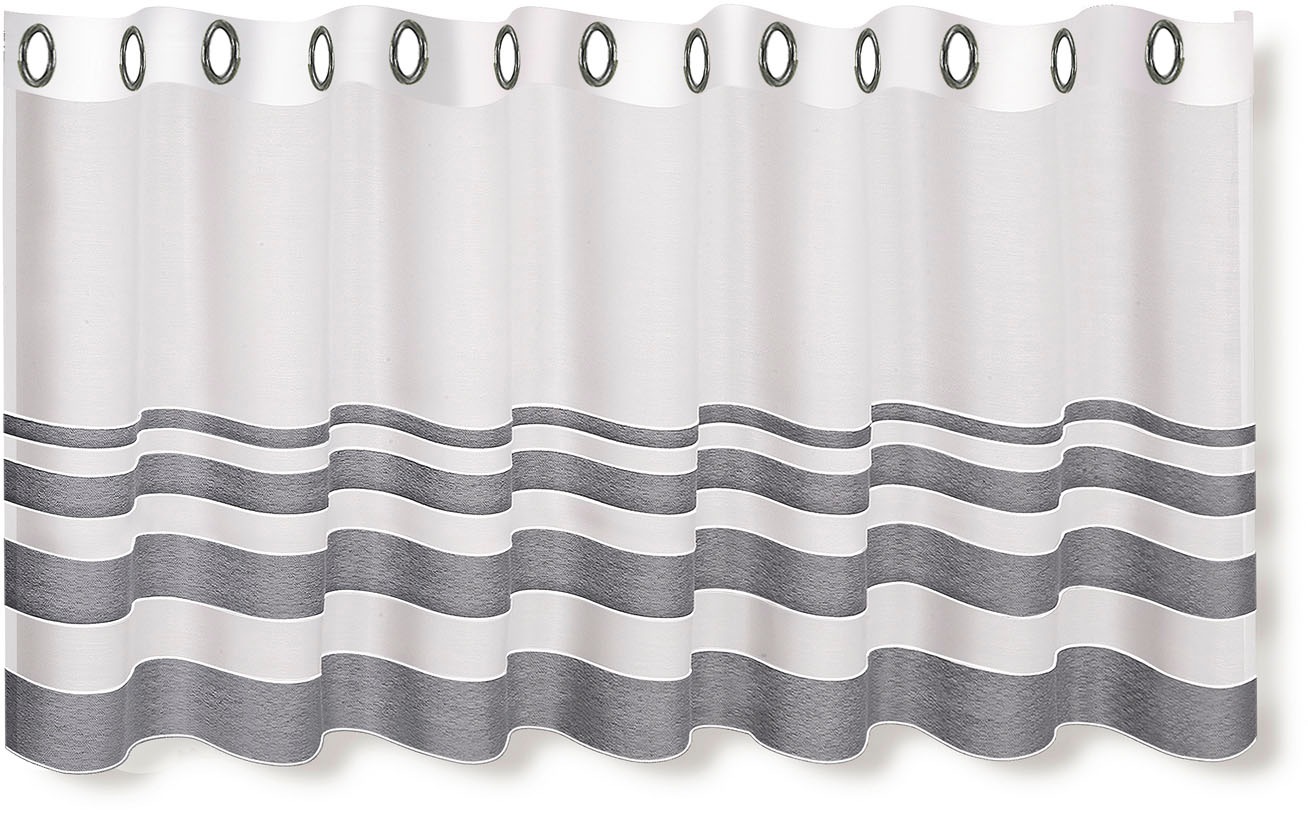 Image of Gerster Scheibengardine »Eskil«, (1 St.), HxB: 50x140, mit modernem Streifen Design bei Ackermann Versand Schweiz