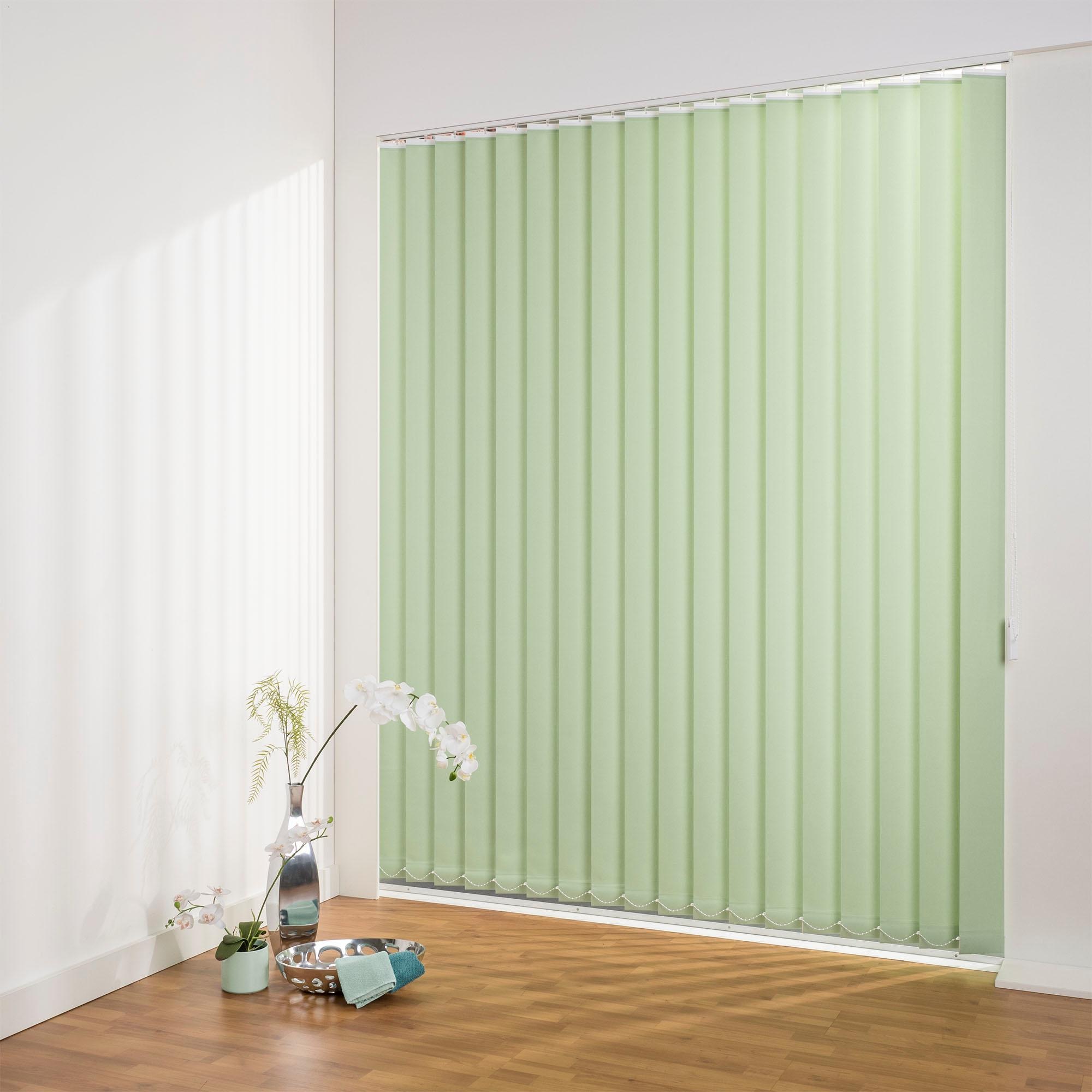 Image of Liedeco Lamellenvorhang »Lamellenvorhang Vertikalanlage perlex - 127 mm Lamelle«, (1 St.), Kürzbare Vertikalanlage Perlex bei Ackermann Versand Schweiz