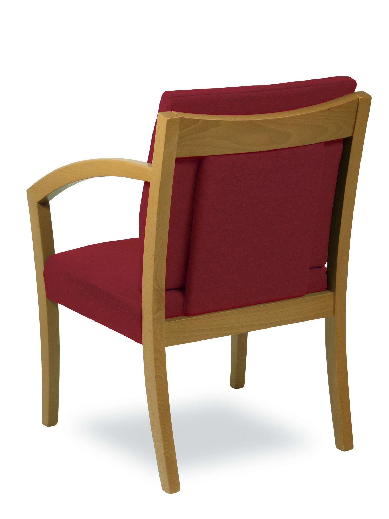 Home affaire Esszimmerstuhl »G98 George Armlehnstuhl, Sessel, in 3 Gestellfarben Made in Italy« () 1 Stk.Extra-confort, Fleckenabweisendes Gewebe, Massivholz