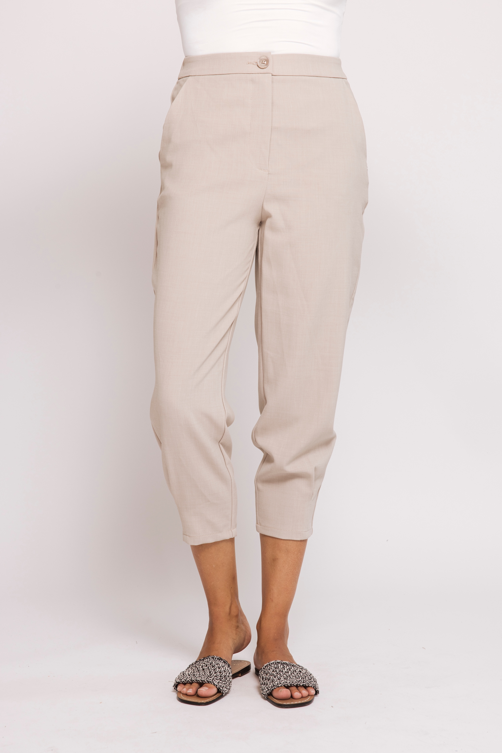 Image of Zhrill 3/4-Hose "ZHBORDA" bequeme Passform, für lässigen Look, unifarben