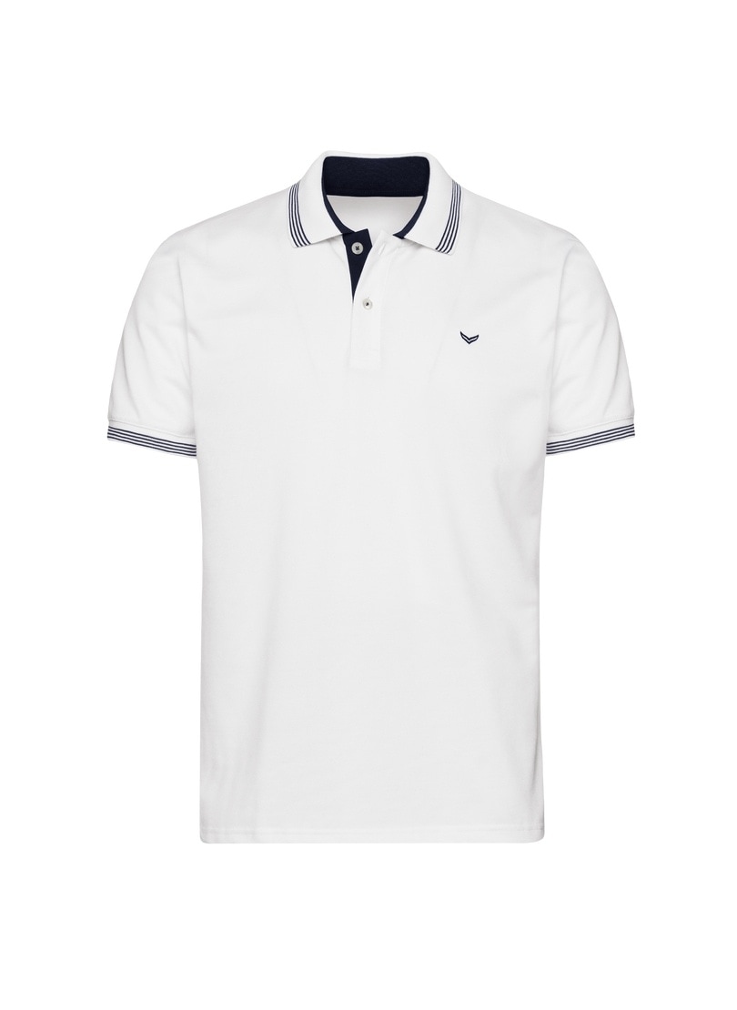 Trigema Poloshirt »TRIGEMA Poloshirt mit kontrastfarbigen Akzenten«, (1 tlg.)