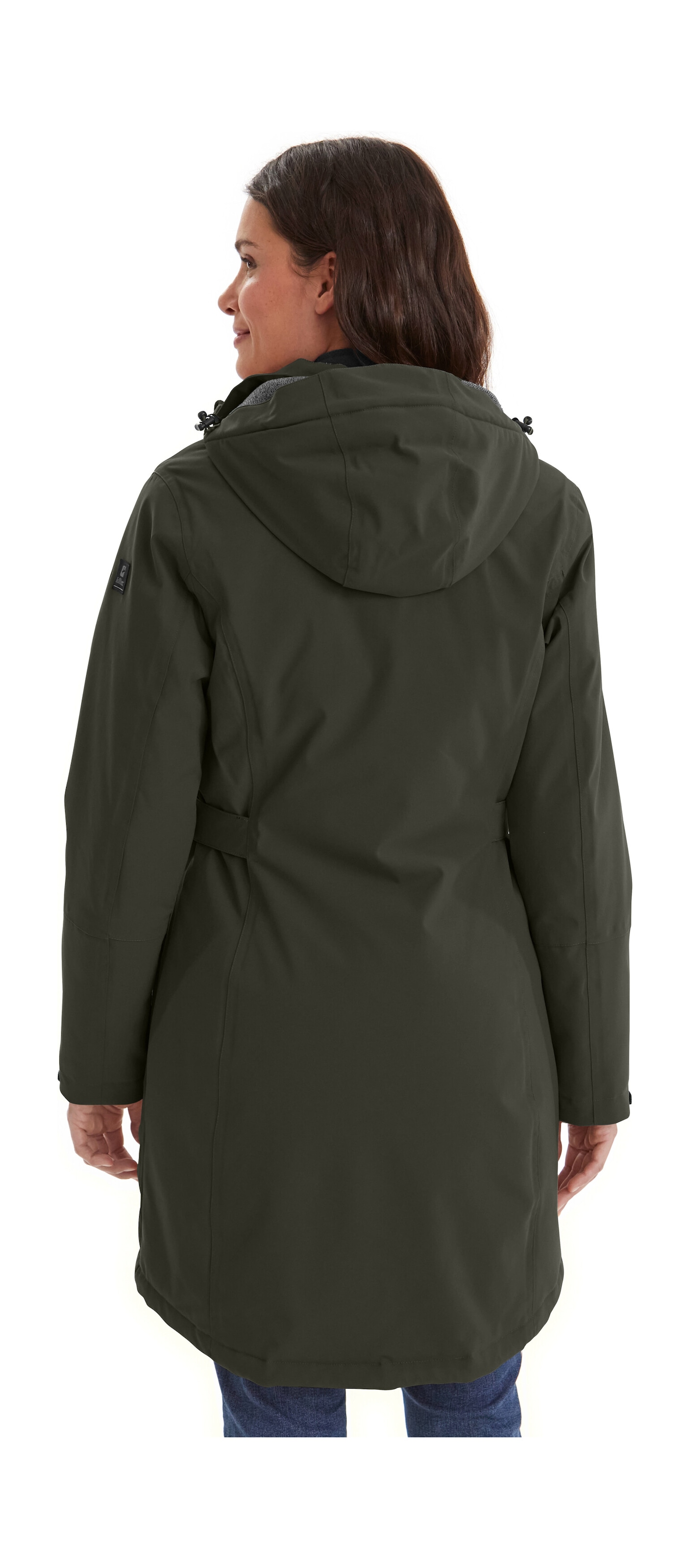 Killtec Parka »KOW 165 WMN PRK« Wasser- und winddichter Parka mit Teddyfleece und abnehmbarer Kapuze