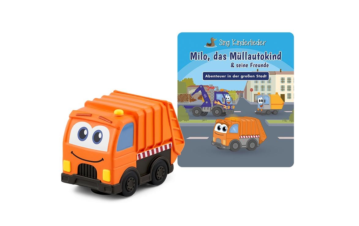 tonies Hörspiel »Sing Kinderlieder Milo, das Müllauto-Kind«