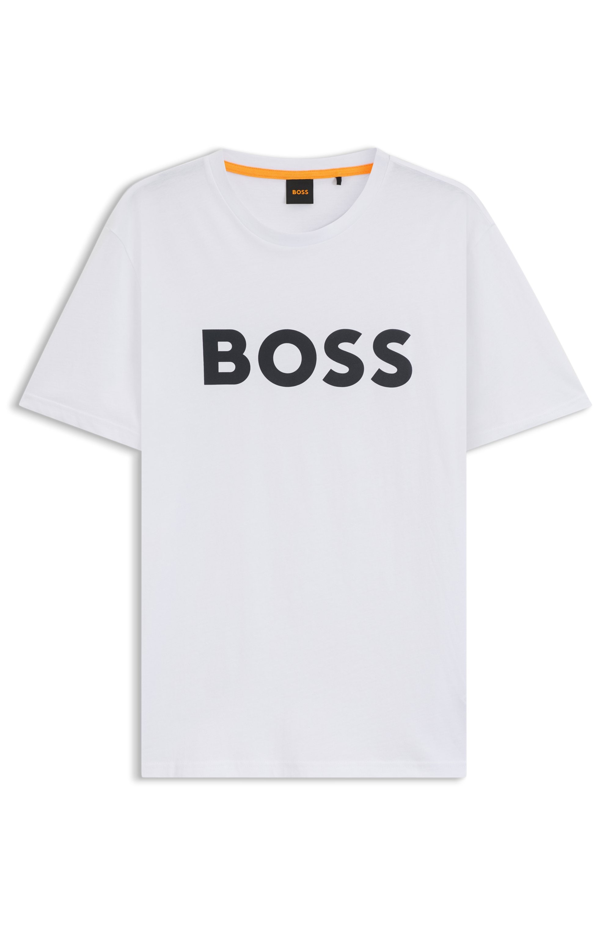 BOSS ORANGE T-Shirt »Thinking«, mit grossem BOSS Druck auf der Brust