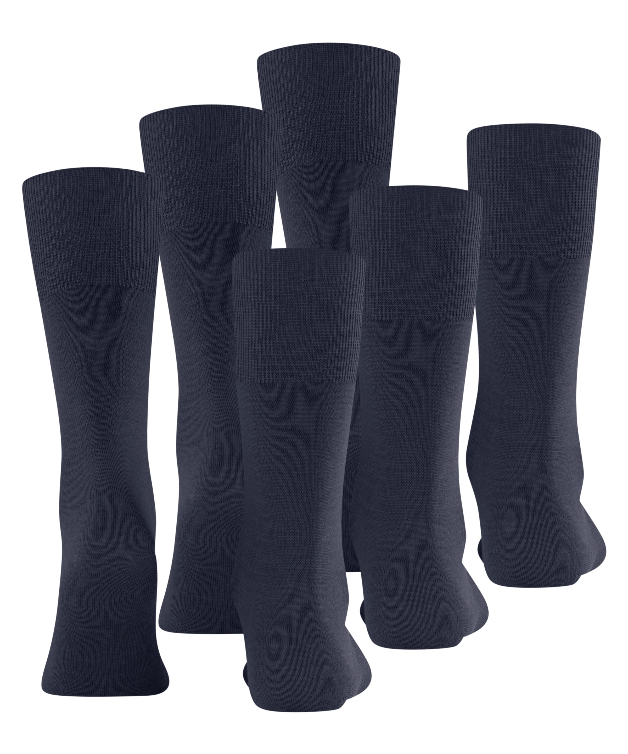 FALKE Socken »Airport« 3 Paar,  im praktischen 3er-Bundle, mit Merinowolle aussen und Baumwolle innen