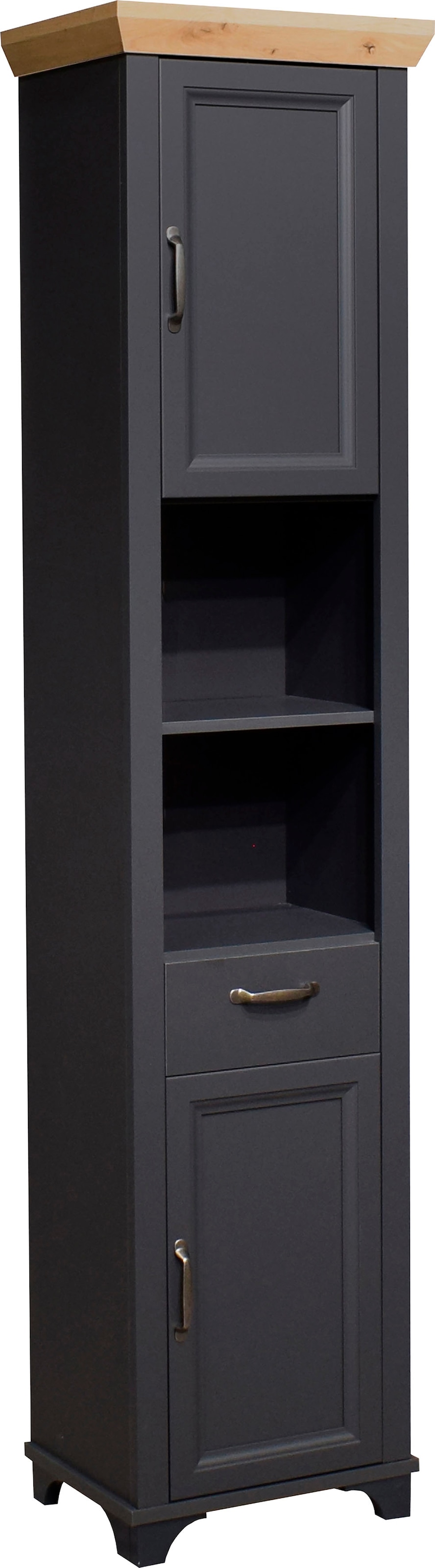 Image of Mäusbacher Hochschrank »Mali«, Landhausstil, Breite 45 cm, Höhe 195 cm, Metallgriffe bei Ackermann Versand Schweiz