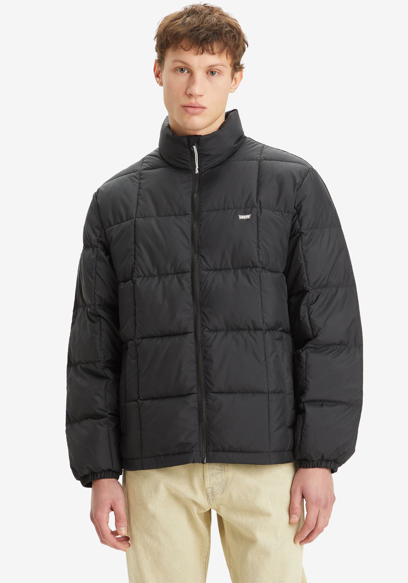 Levi's® Veste matelassée »PIEDMONT SHORT PUFFER« sans capuche avec fermeture éclair et col montant