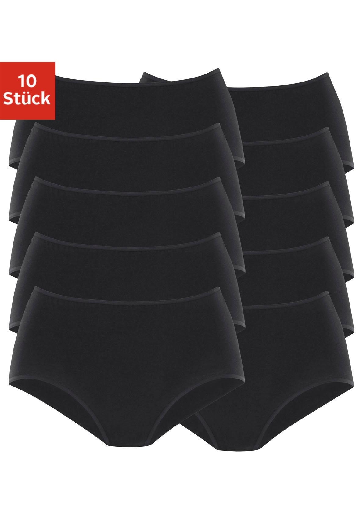 Image of petite fleur by Lascana Taillenslip 10er-Pack, aus elastischer Baumwolle