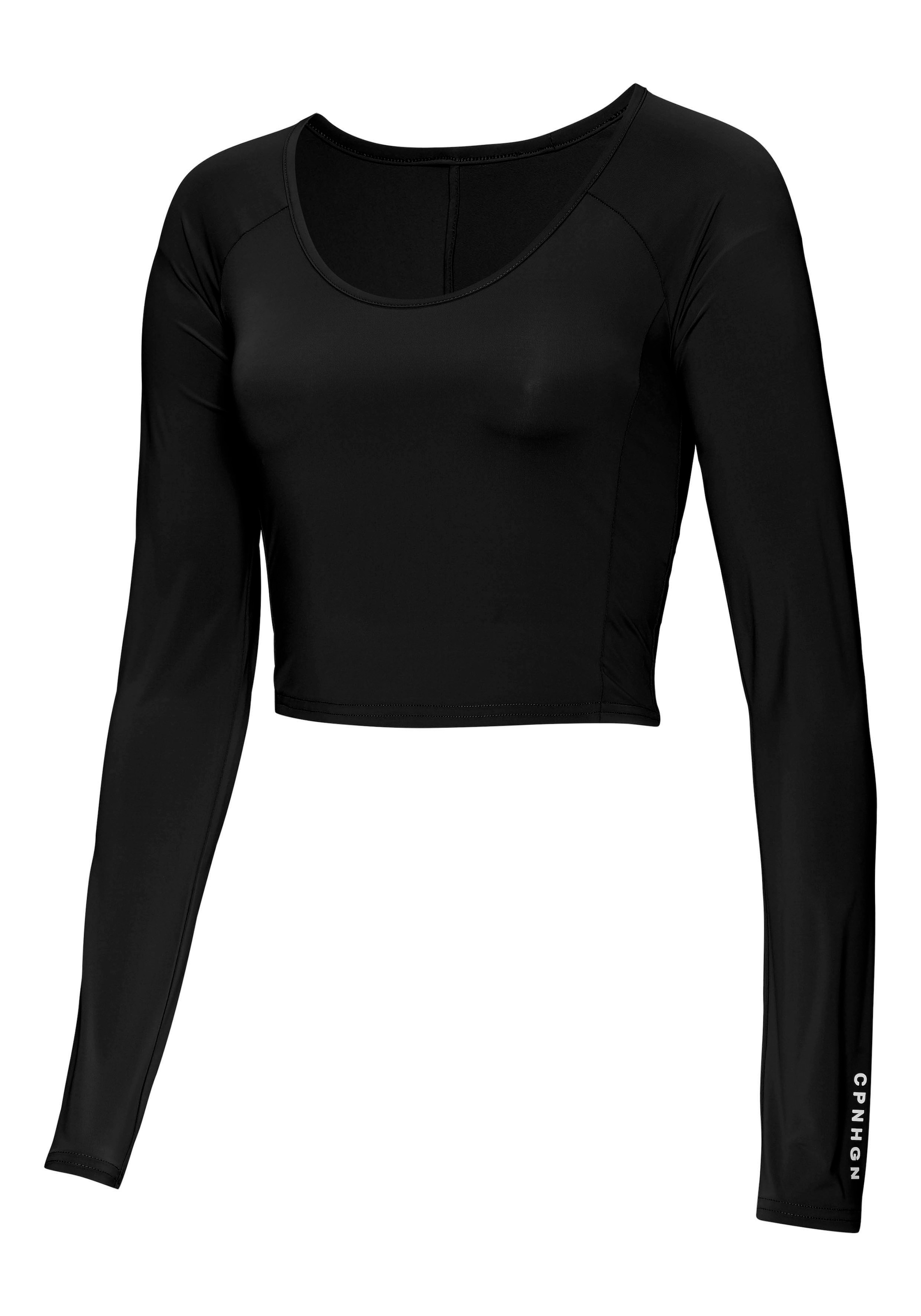 Copenhagen Studios Longsleeve mit Cut Out im Rückenbereich