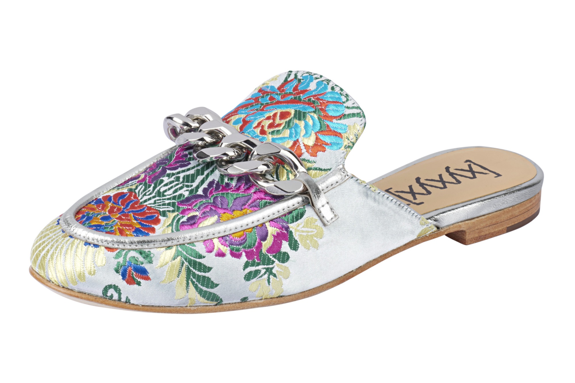 Sabot in Brokat-Optik