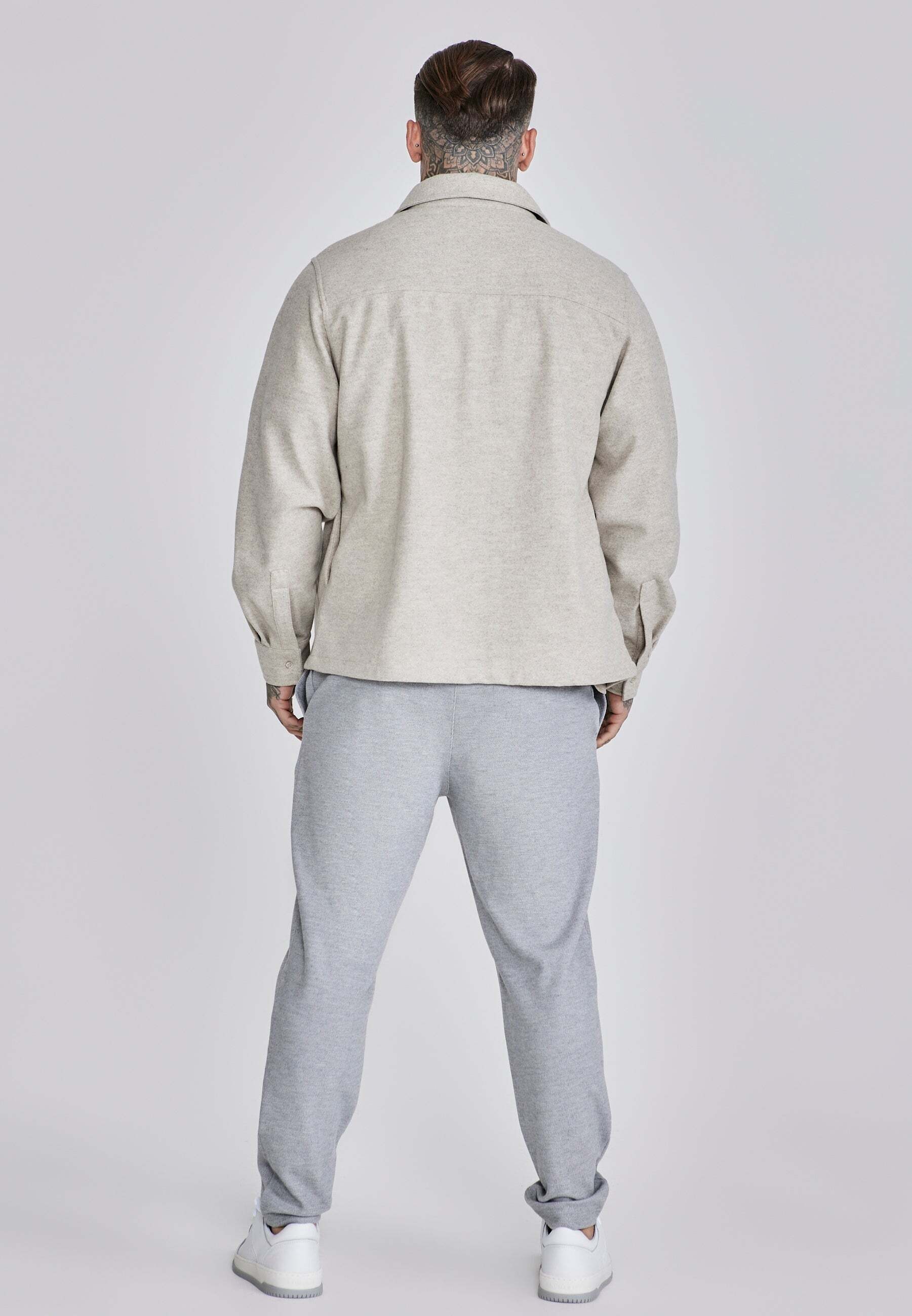 Siksilk Langarmhemd »Siksilk Overshirt Overshirt«