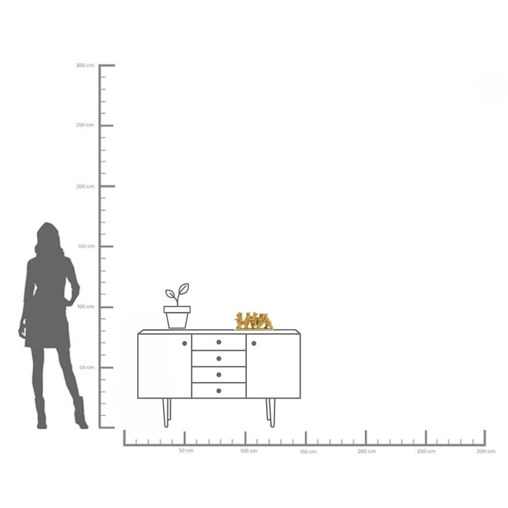 Kare Design Dekofigur »Deko Figur Tipsy Dancing Bears 14cm«