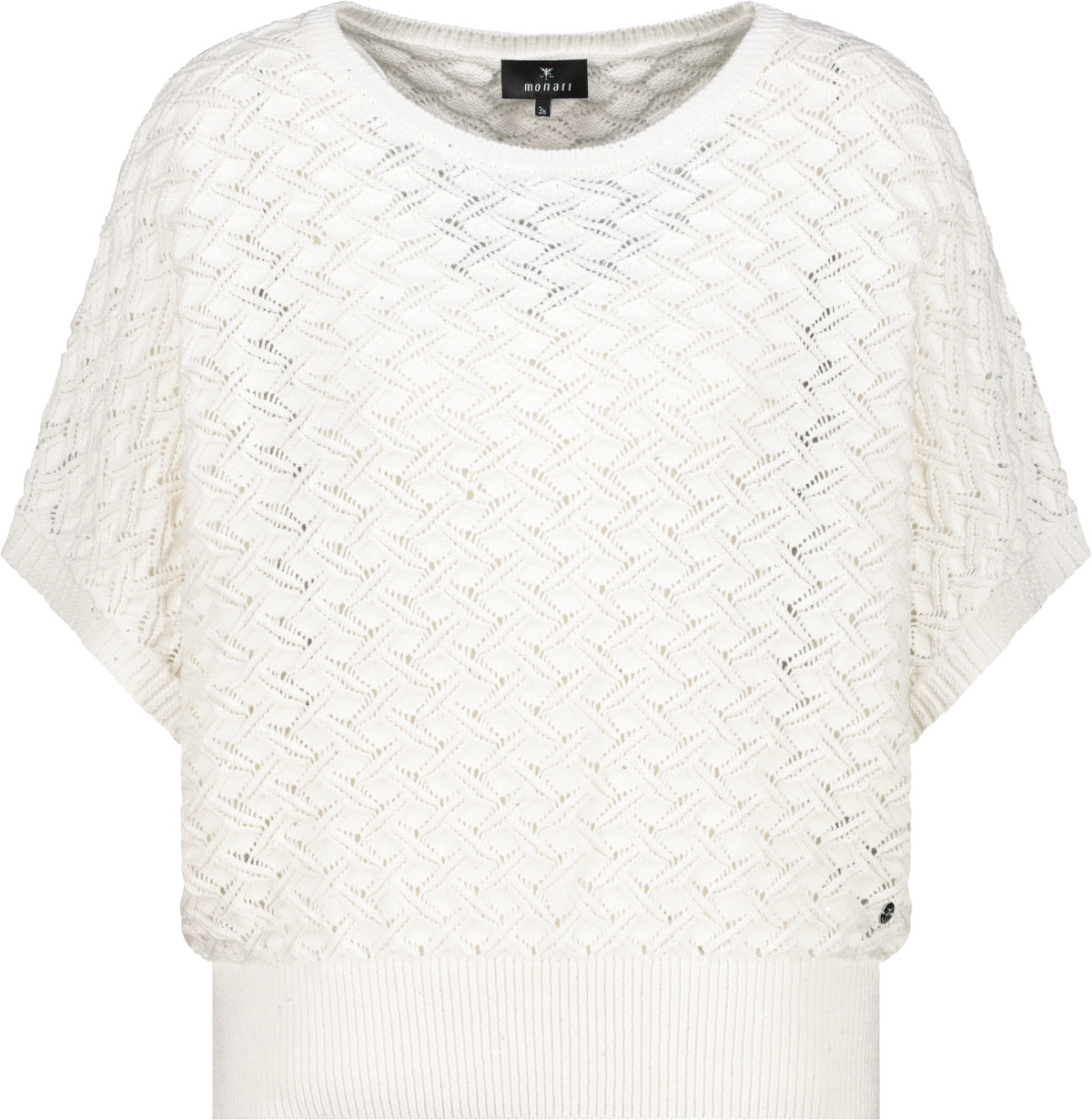 Monari Pull en tricot »Pullover Ajour« Regular fit mit Ajour-Strickerei