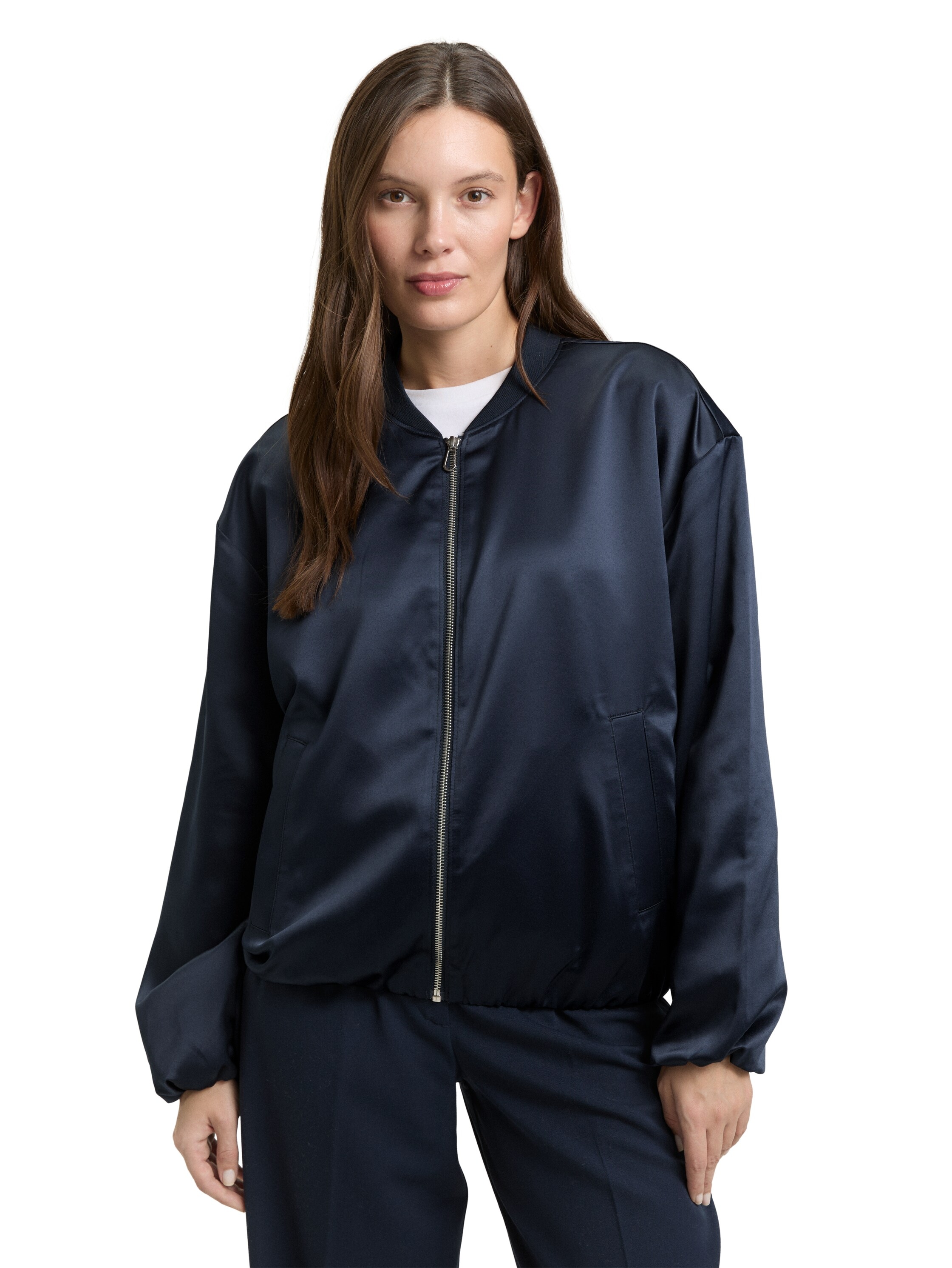 Image of TOM TAILOR Blouson "Regular" mit Bomberkragen