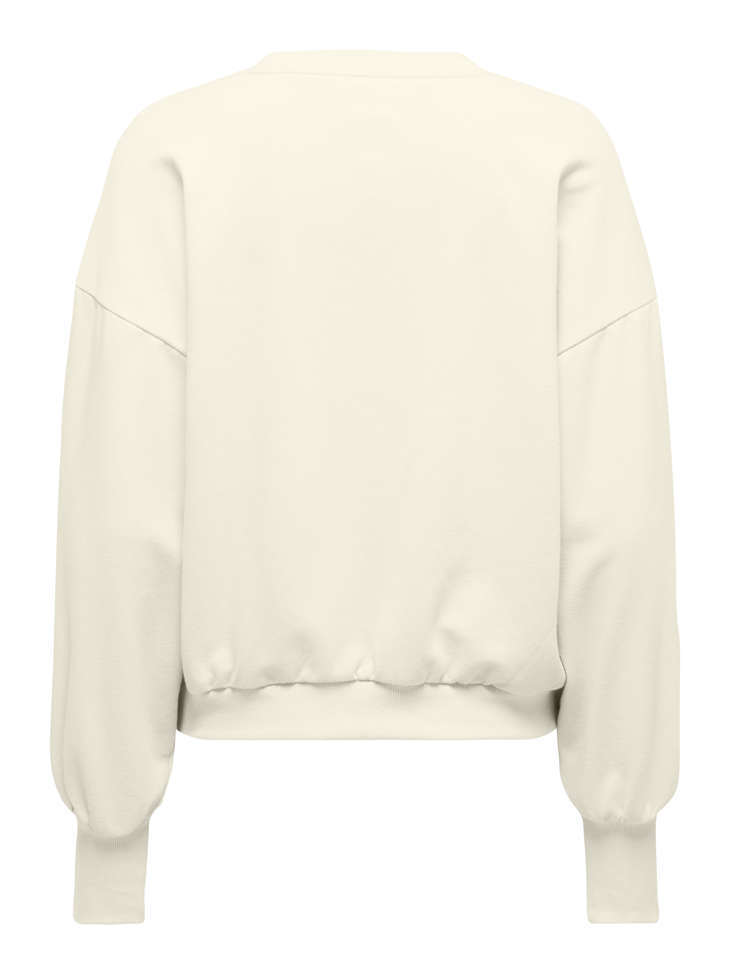 ONLY Sweatshirt »ONLBROOKE L/S O-NECK DETAIL SWT NOOS«