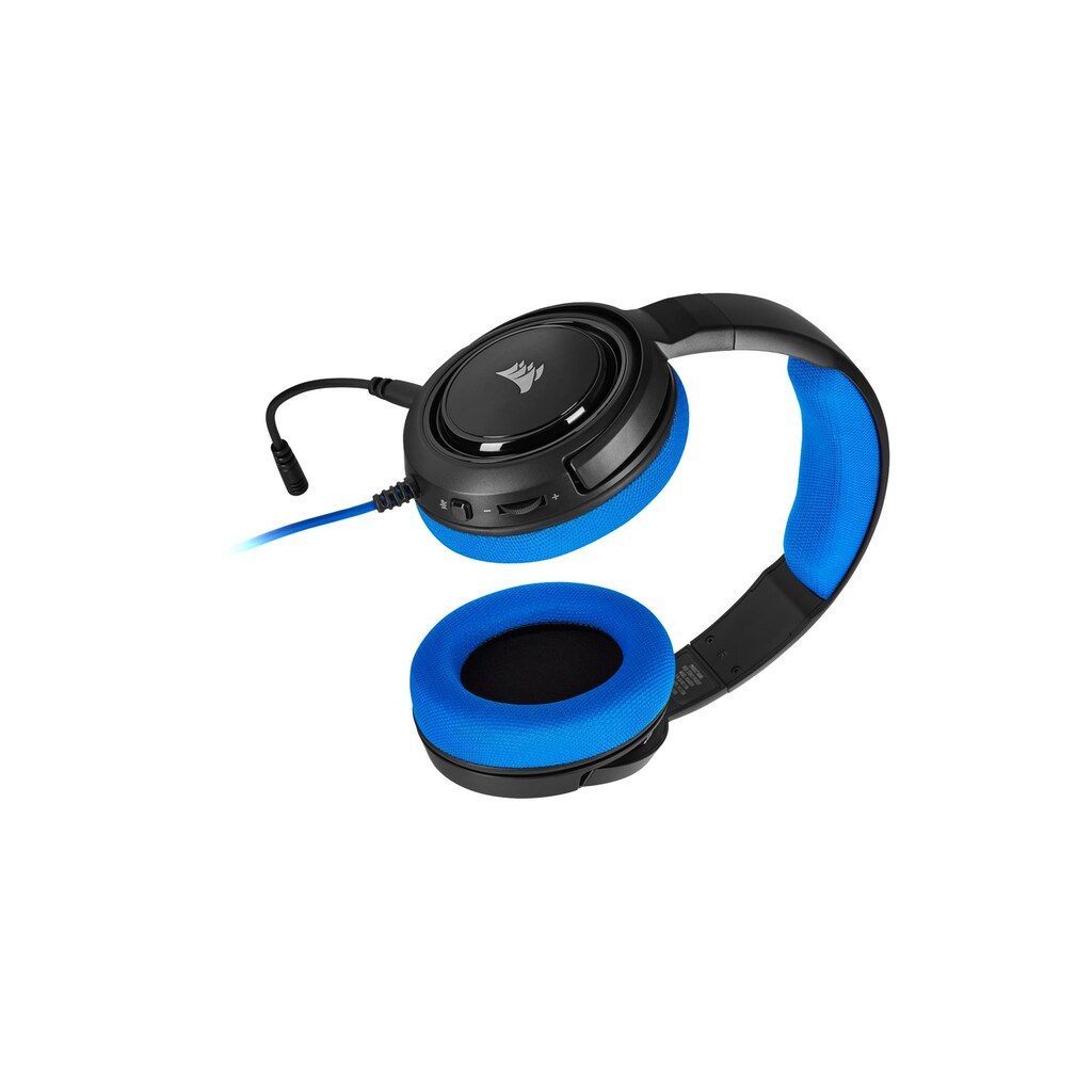 Corsair Gaming-Headset »HS35 Blue«, Mikrofon abnehmbar