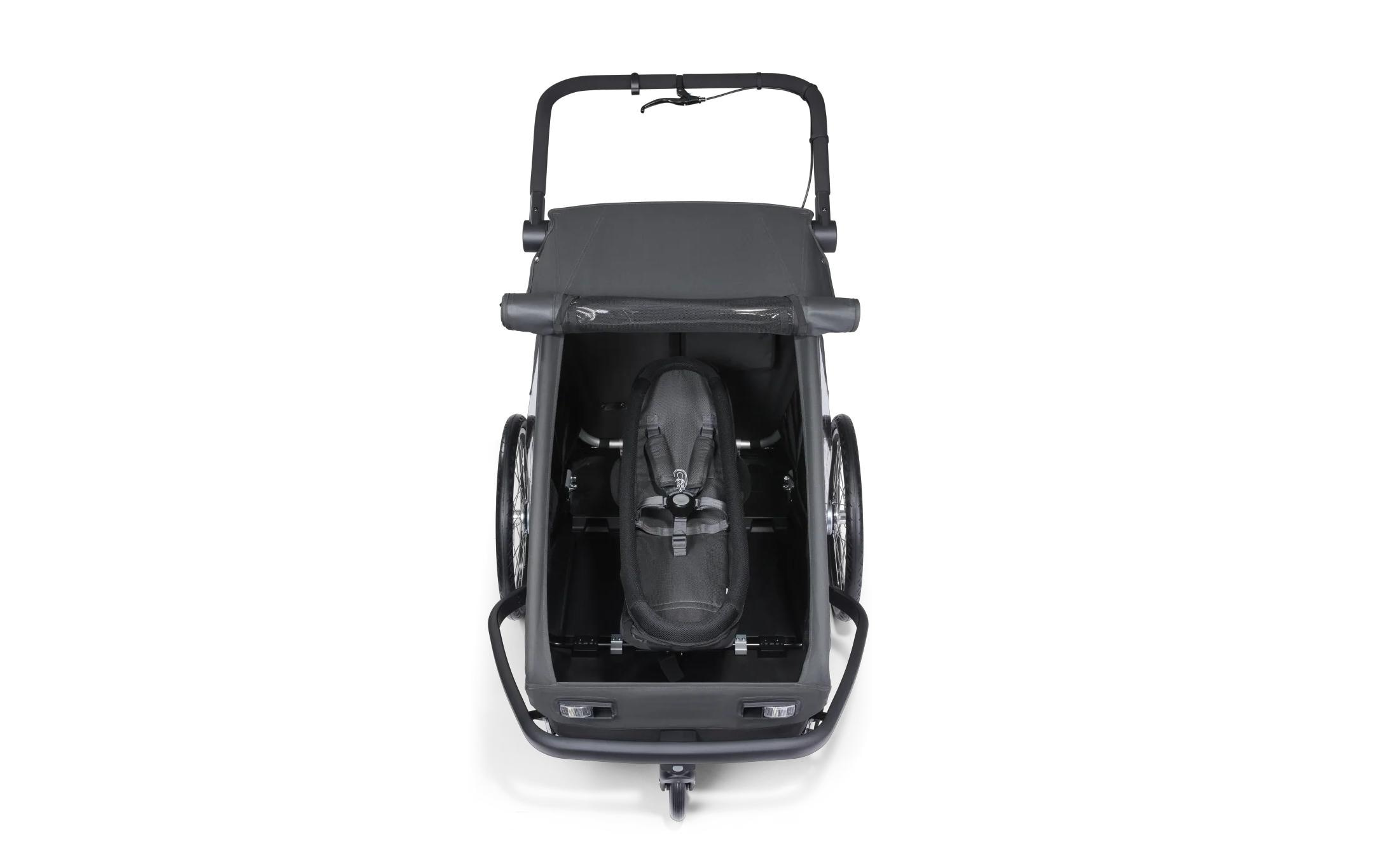 Croozer Babywanne »Babyliege Yuuna Kid Modu Moonlight Black«