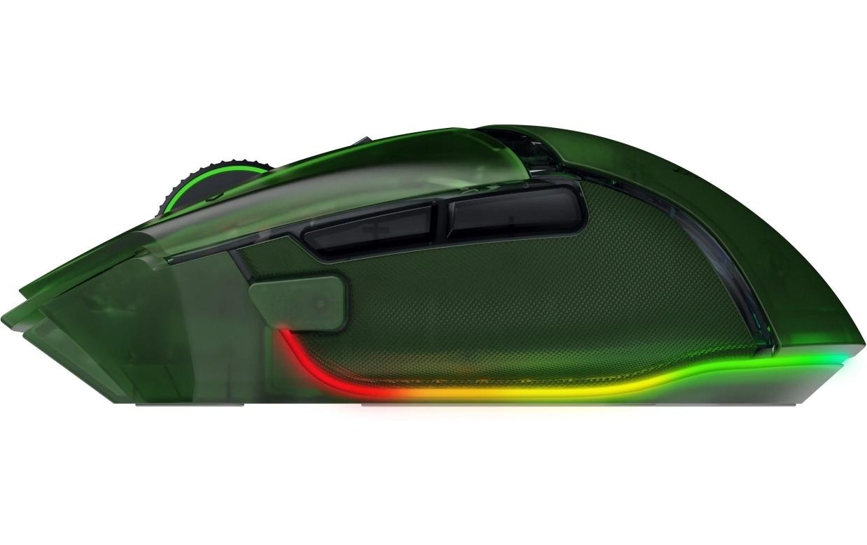 RAZER Gaming-Maus »Basilisk V3 Pro 35K – Phantom Green Edition«